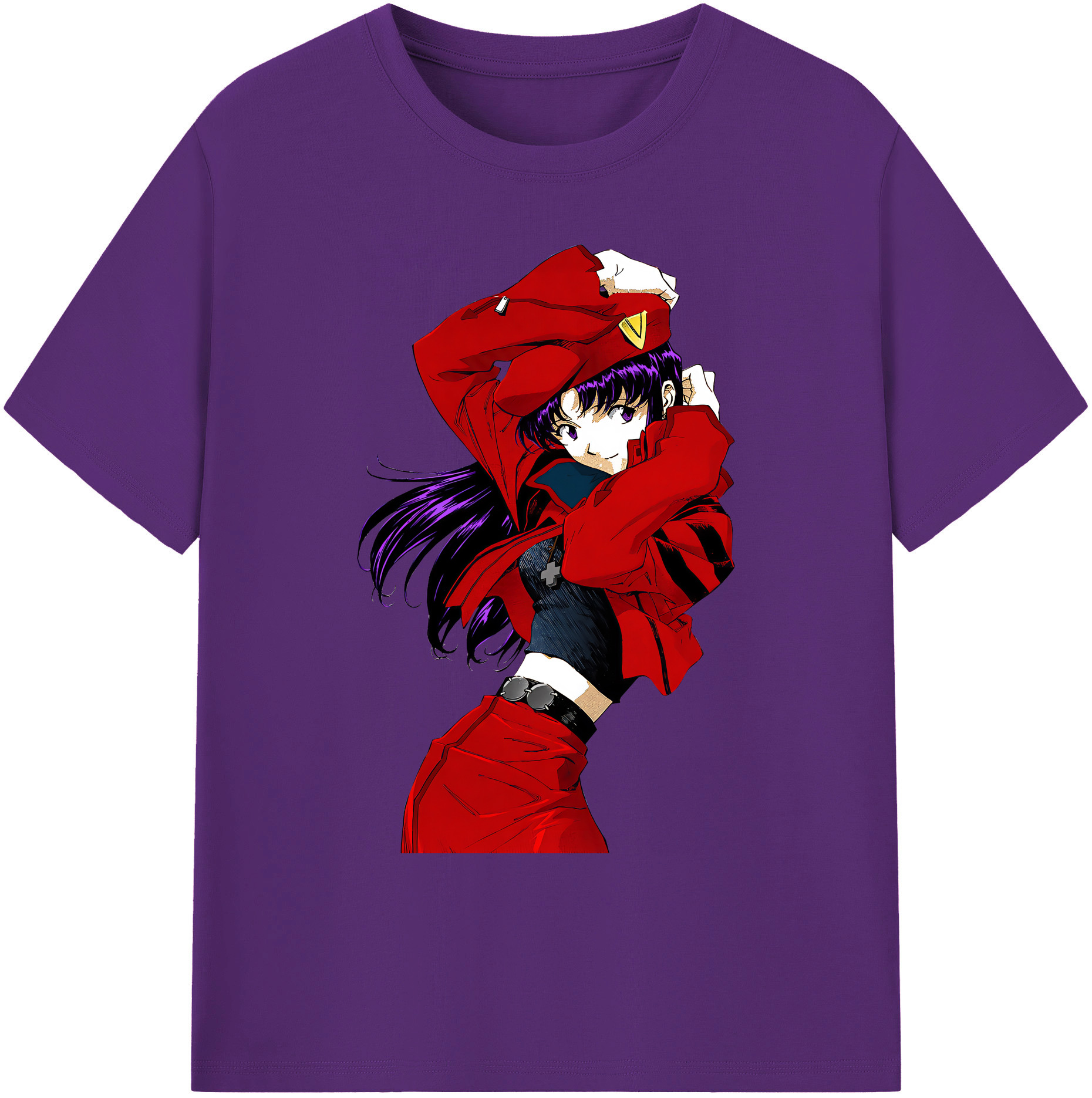 （画像用） EVA 新世紀エヴァンゲリオン 綿100％ メンズ半袖Tシャツ｜肌触りやわらか＆通気性