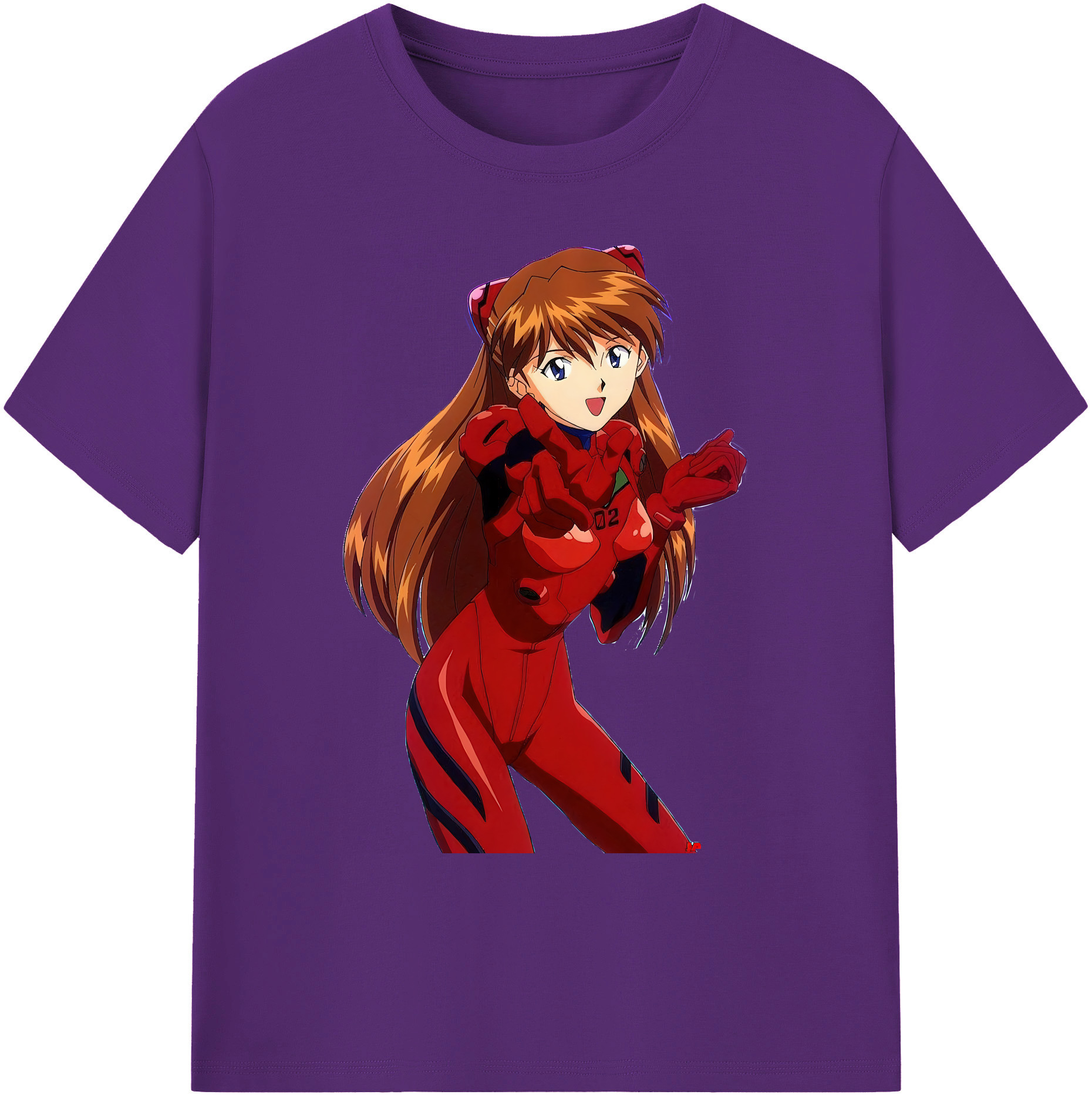 （画像用） EVA 新世紀エヴァンゲリオン 綿100％ メンズ半袖Tシャツ｜肌触りやわらか＆通気性