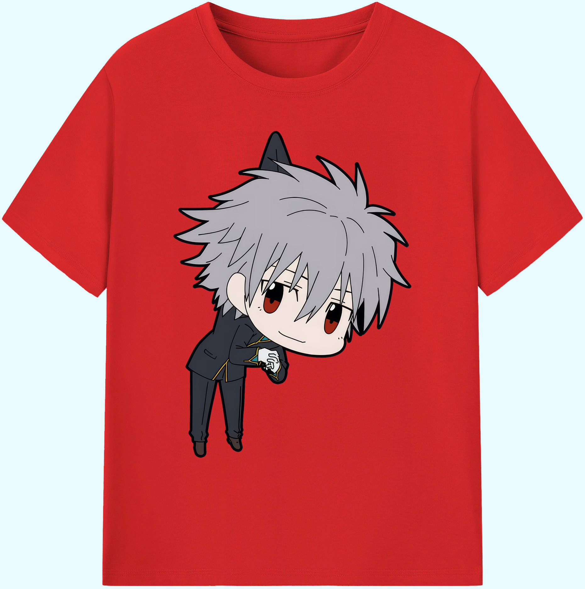（画像用） EVA 新世紀エヴァンゲリオン 綿100％ メンズ半袖Tシャツ｜肌触りやわらか＆通気性