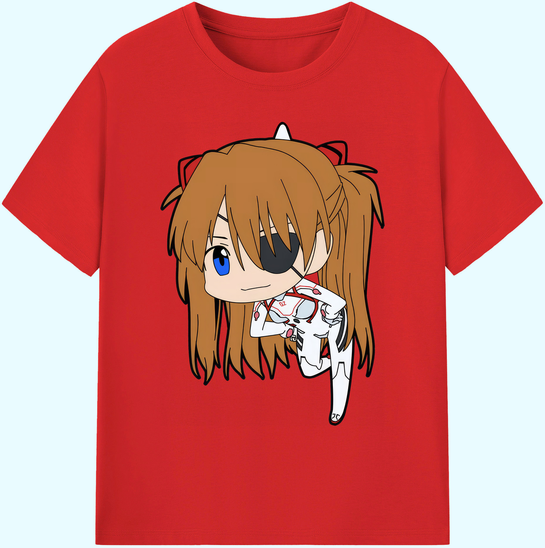 （画像用） EVA 新世紀エヴァンゲリオン 綿100％ メンズ半袖Tシャツ｜肌触りやわらか＆通気性