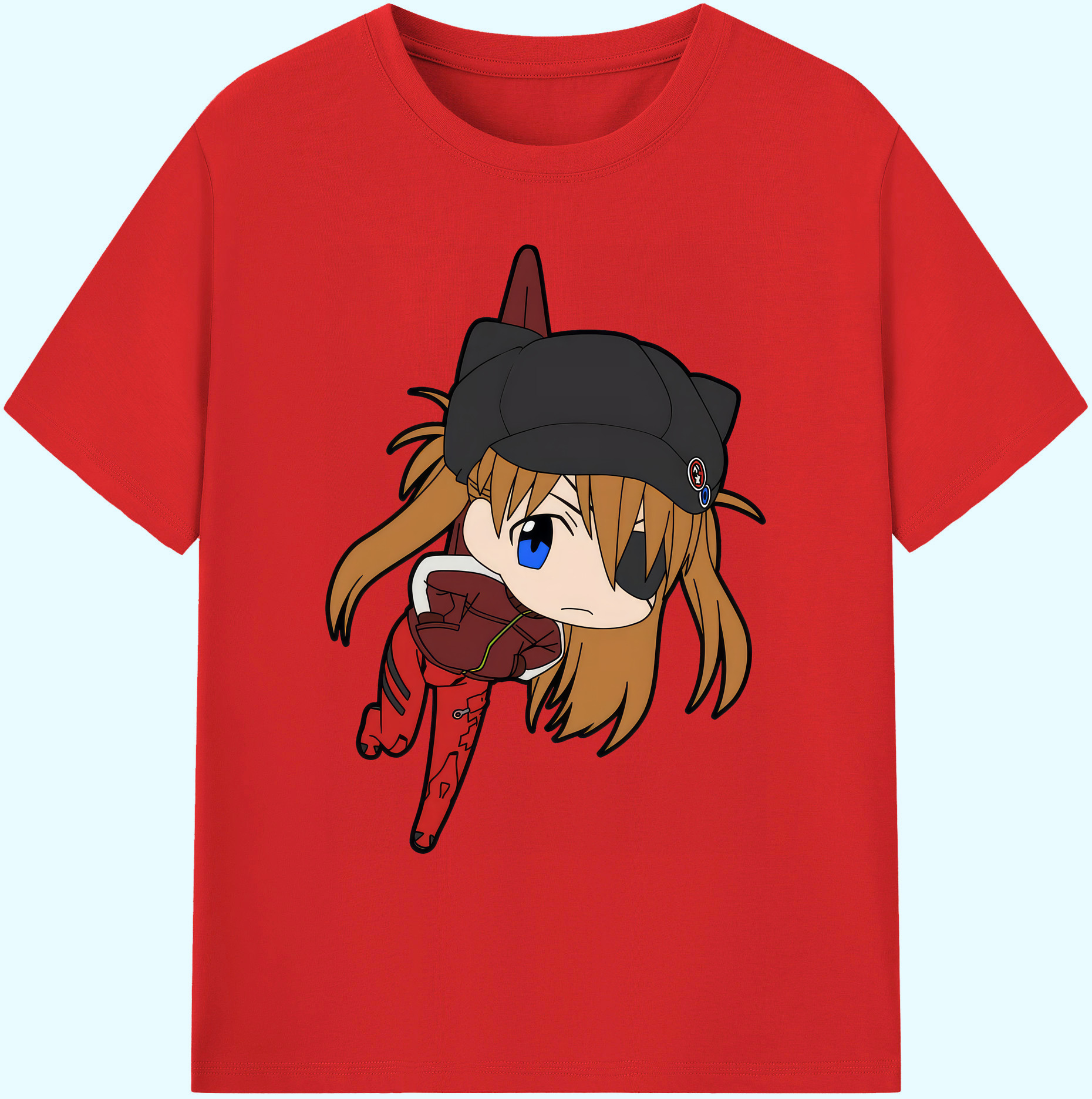 （画像用） EVA 新世紀エヴァンゲリオン 綿100％ メンズ半袖Tシャツ｜肌触りやわらか＆通気性