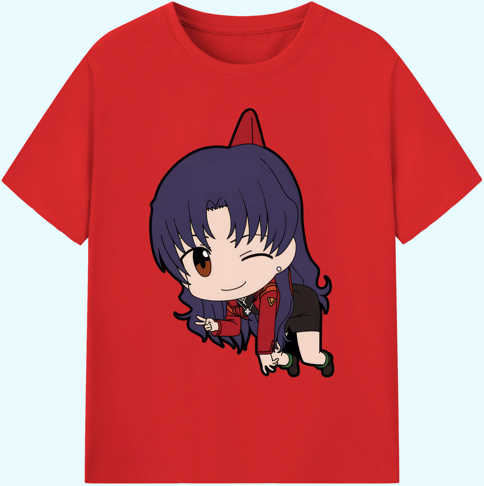 （画像用） EVA 新世紀エヴァンゲリオン 綿100％ メンズ半袖Tシャツ｜肌触りやわらか＆通気性