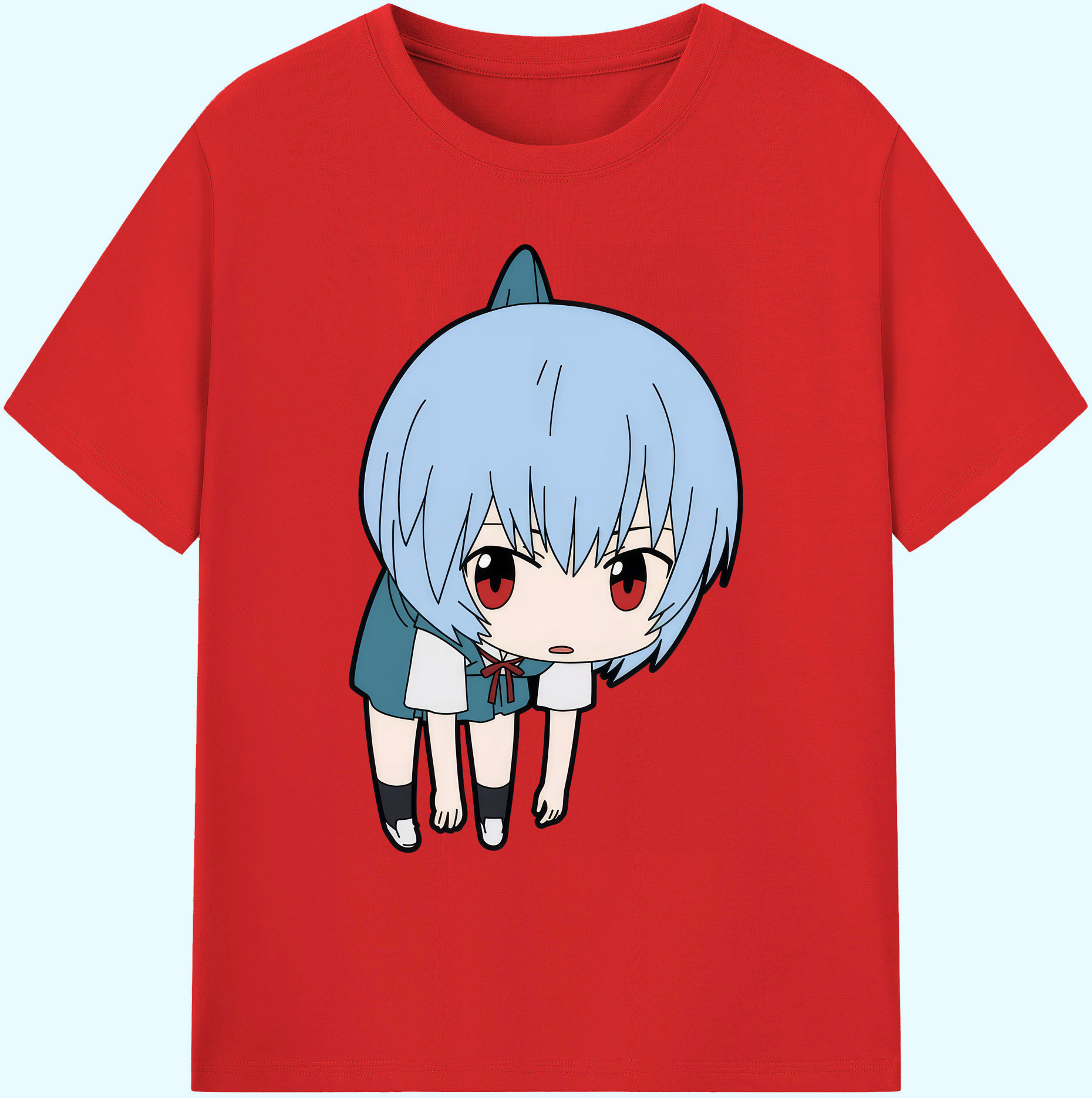 （画像用） EVA 新世紀エヴァンゲリオン 綿100％ メンズ半袖Tシャツ｜肌触りやわらか＆通気性