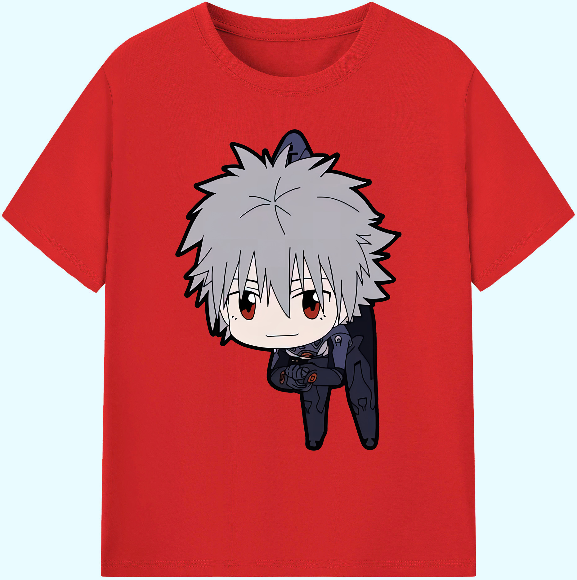 （画像用） EVA 新世紀エヴァンゲリオン 綿100％ メンズ半袖Tシャツ｜肌触りやわらか＆通気性