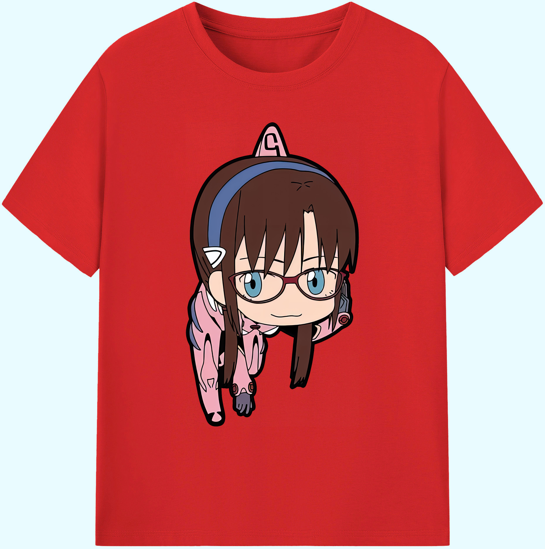 （画像用） EVA 新世紀エヴァンゲリオン 綿100％ メンズ半袖Tシャツ｜肌触りやわらか＆通気性
