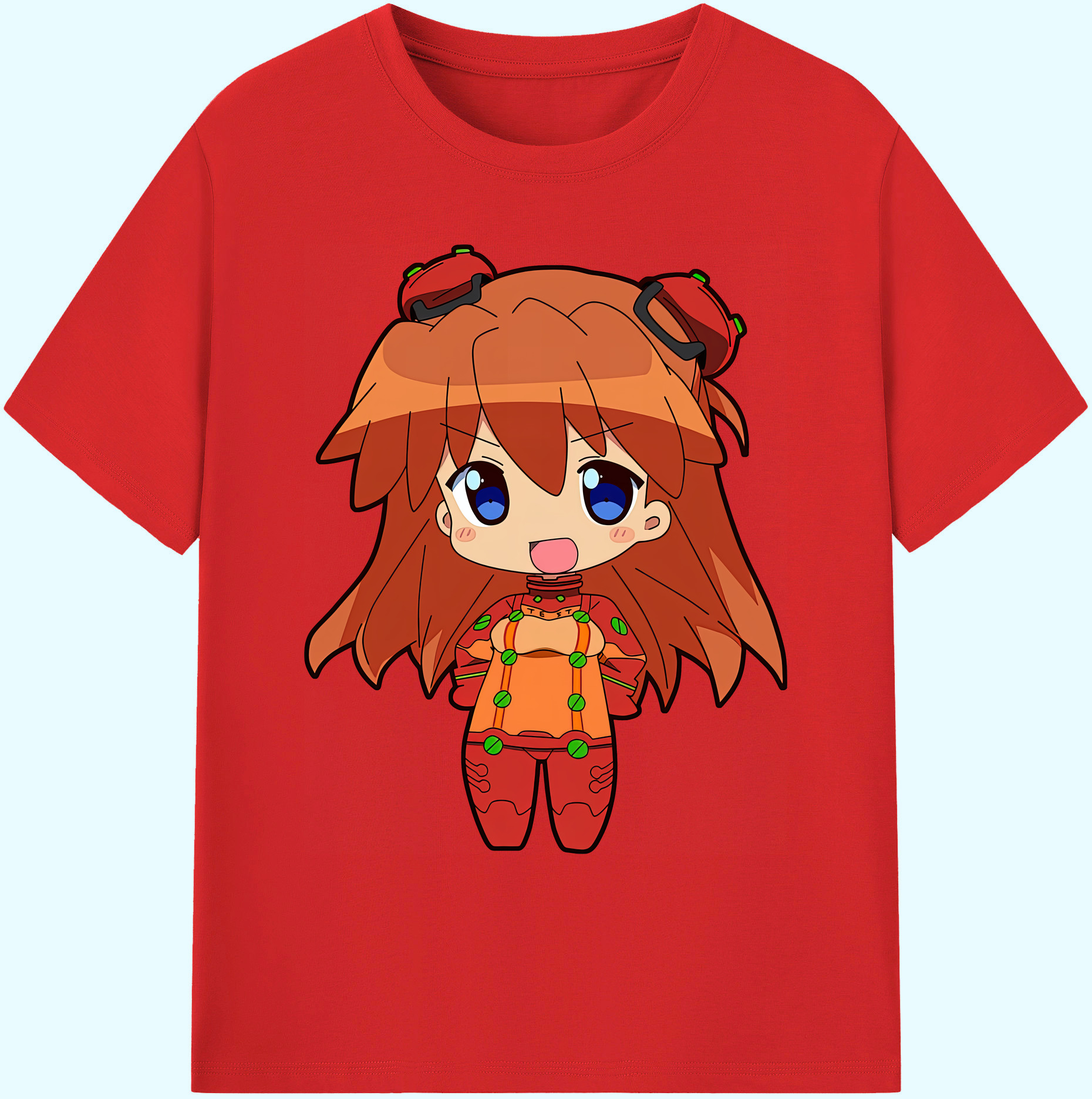 （画像用） EVA 新世紀エヴァンゲリオン 綿100％ メンズ半袖Tシャツ｜肌触りやわらか＆通気性
