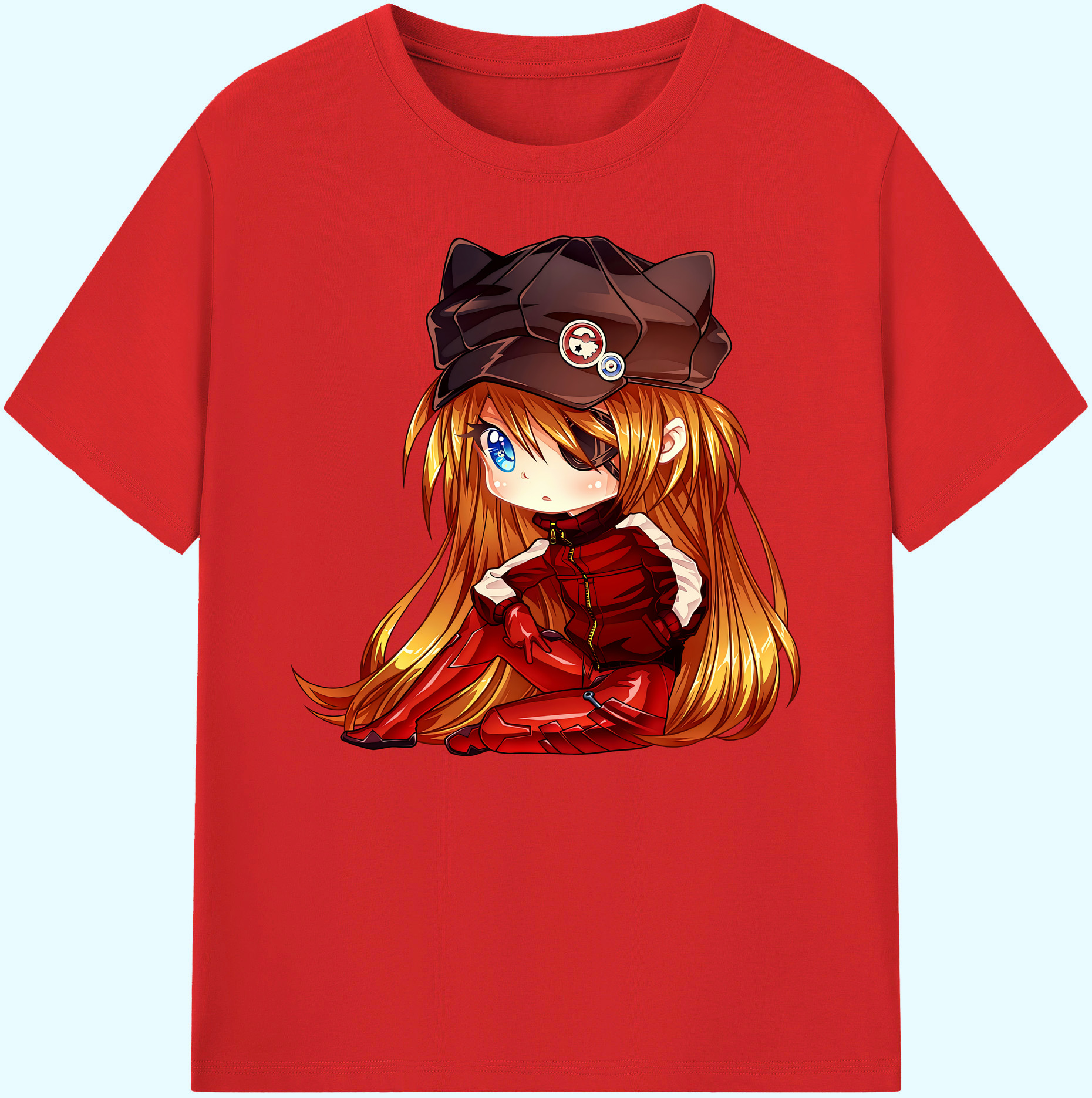 （画像用） EVA 新世紀エヴァンゲリオン 綿100％ メンズ半袖Tシャツ｜肌触りやわらか＆通気性