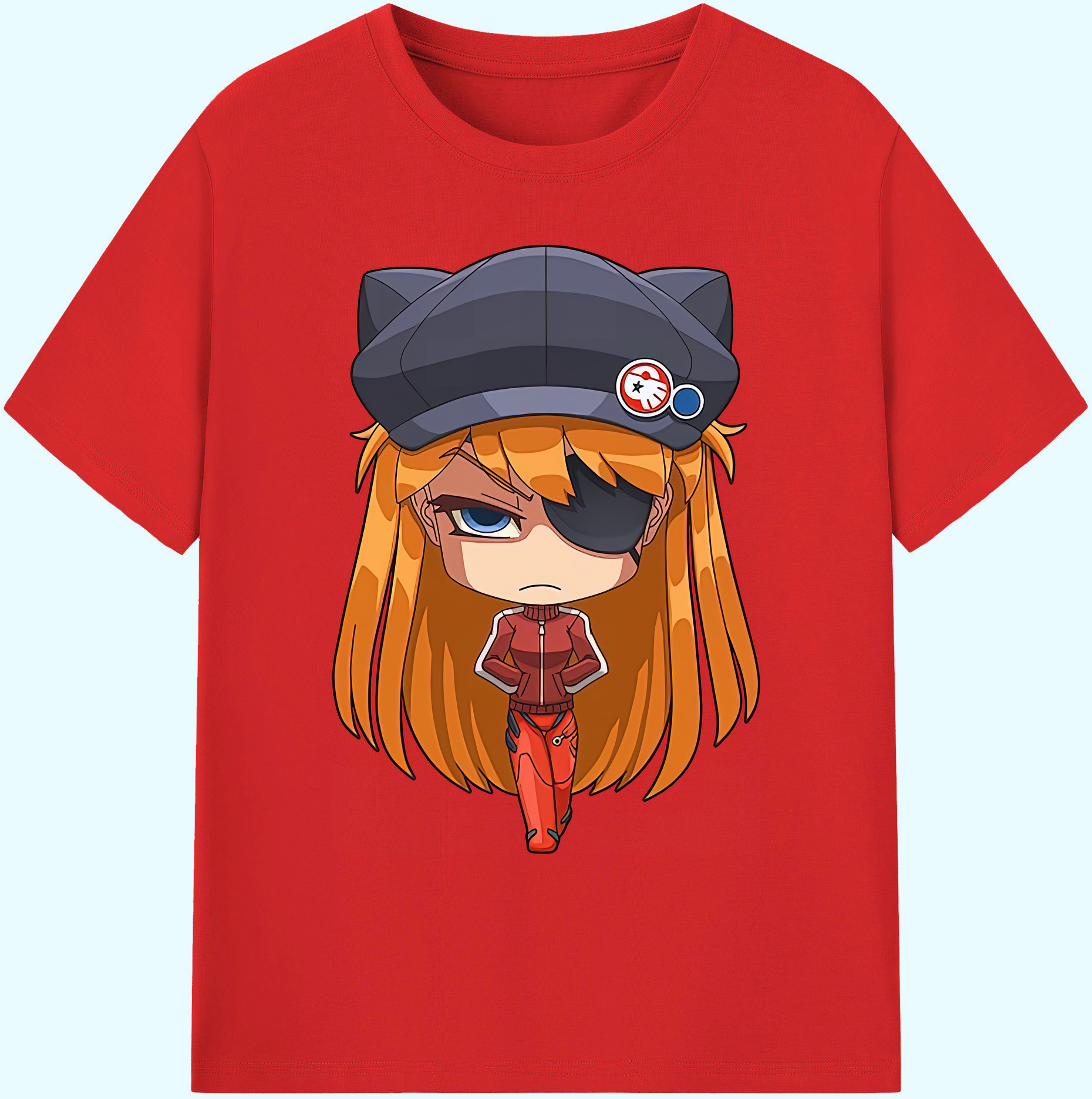 （画像用） EVA 新世紀エヴァンゲリオン 綿100％ メンズ半袖Tシャツ｜肌触りやわらか＆通気性