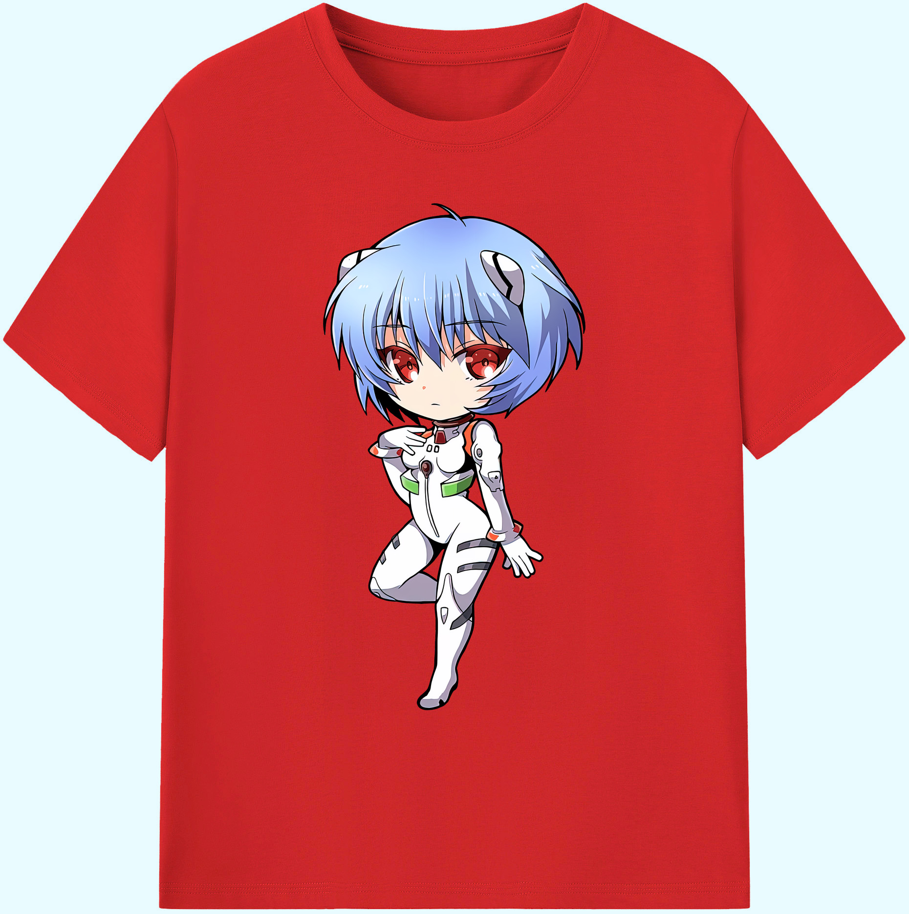 （画像用） EVA 新世紀エヴァンゲリオン 綿100％ メンズ半袖Tシャツ｜肌触りやわらか＆通気性