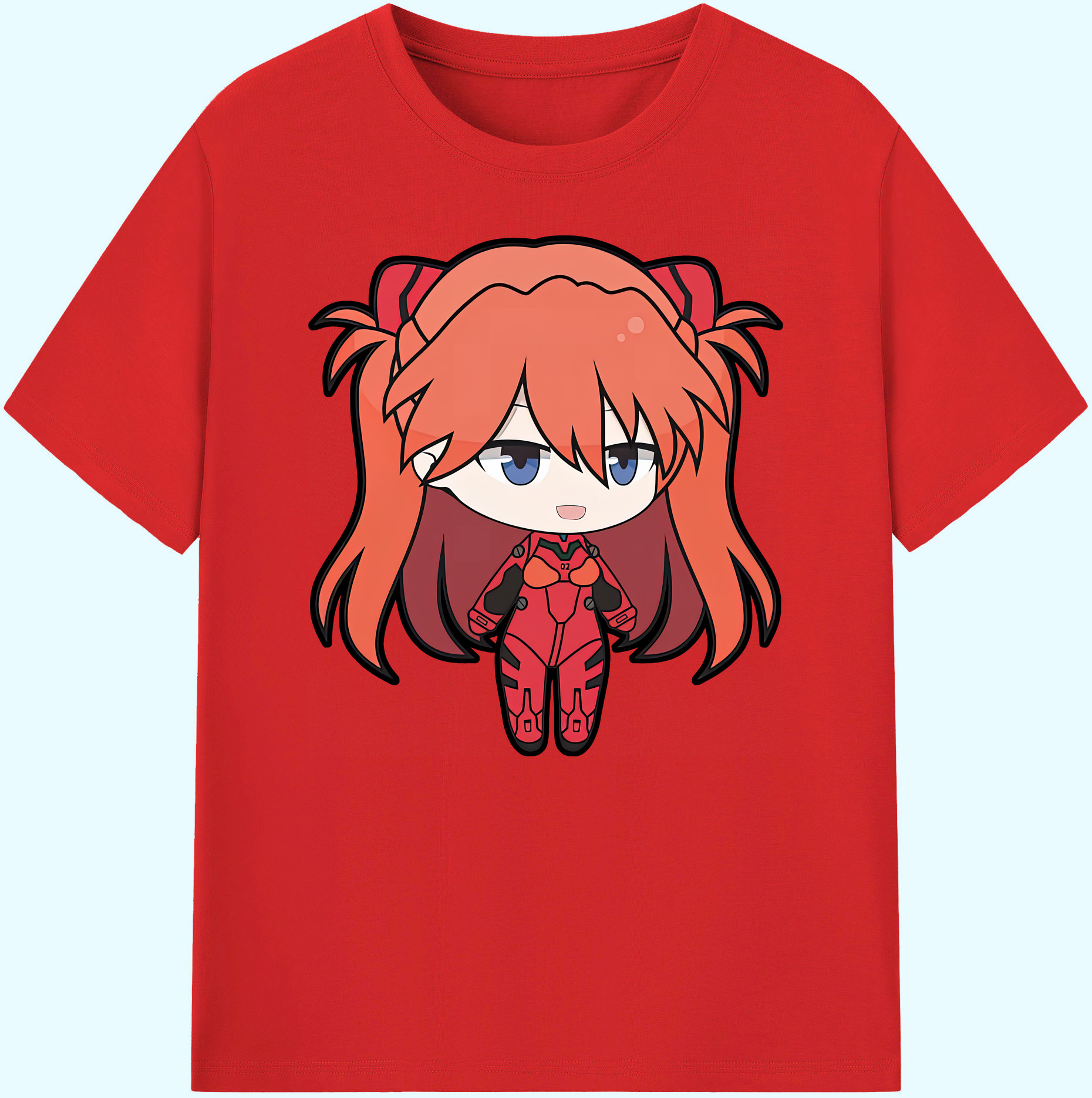（画像用） EVA 新世紀エヴァンゲリオン 綿100％ メンズ半袖Tシャツ｜肌触りやわらか＆通気性