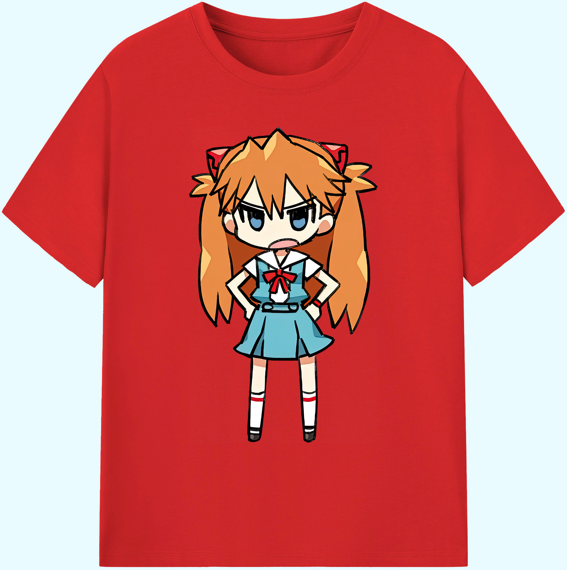 （画像用） EVA 新世紀エヴァンゲリオン 綿100％ メンズ半袖Tシャツ｜肌触りやわらか＆通気性