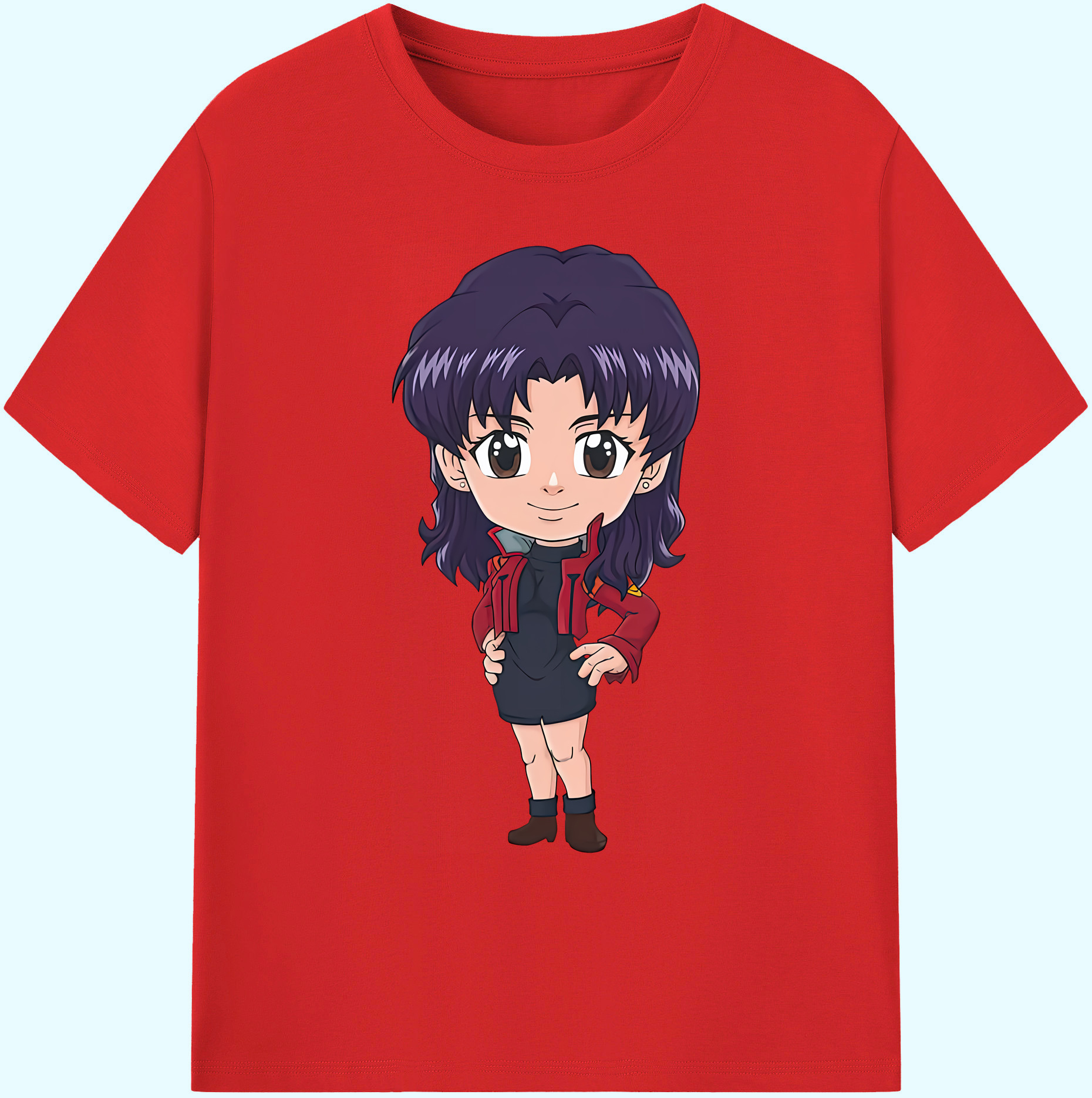 （画像用） EVA 新世紀エヴァンゲリオン 綿100％ メンズ半袖Tシャツ｜肌触りやわらか＆通気性