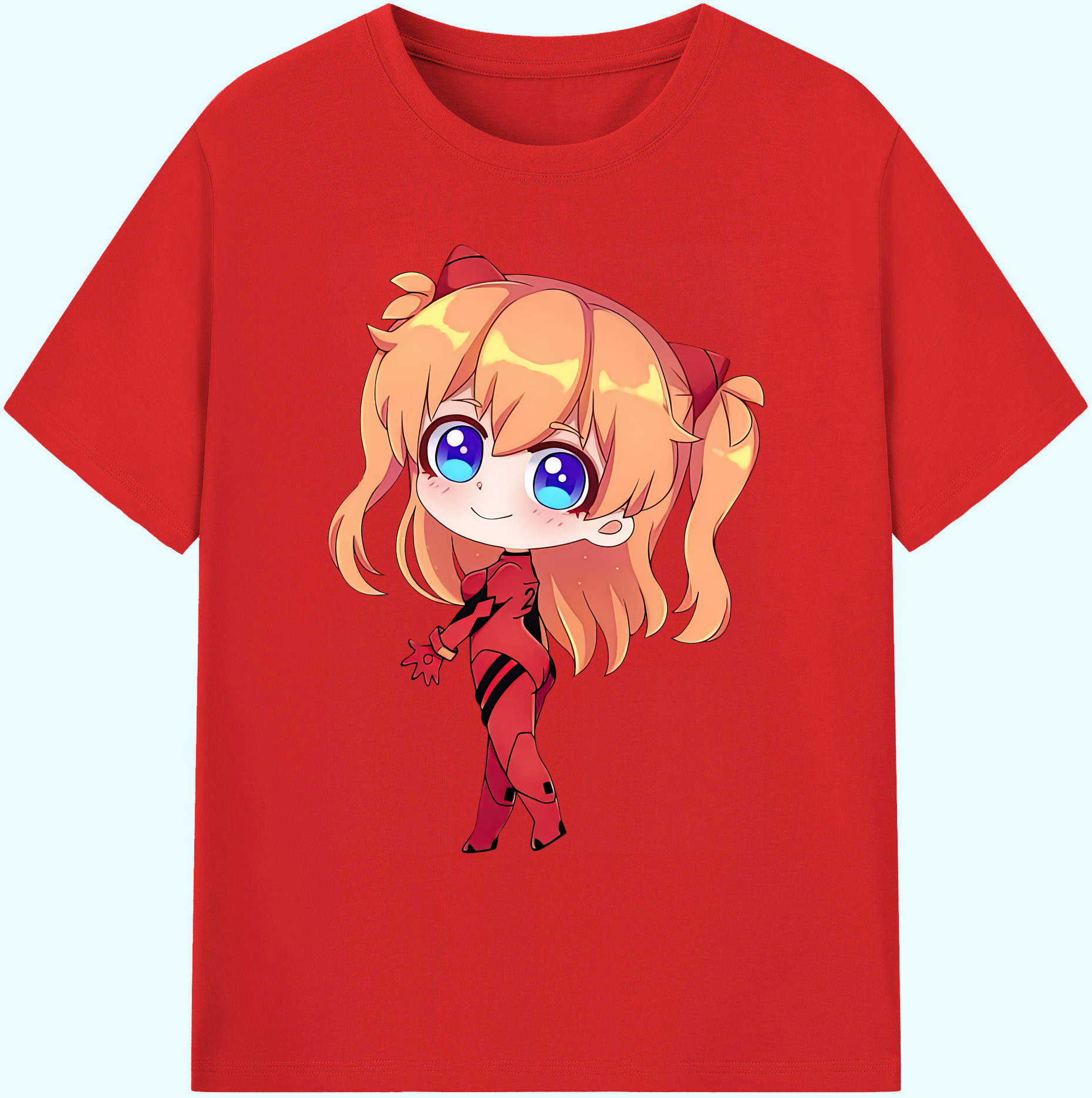 （画像用） EVA 新世紀エヴァンゲリオン 綿100％ メンズ半袖Tシャツ｜肌触りやわらか＆通気性