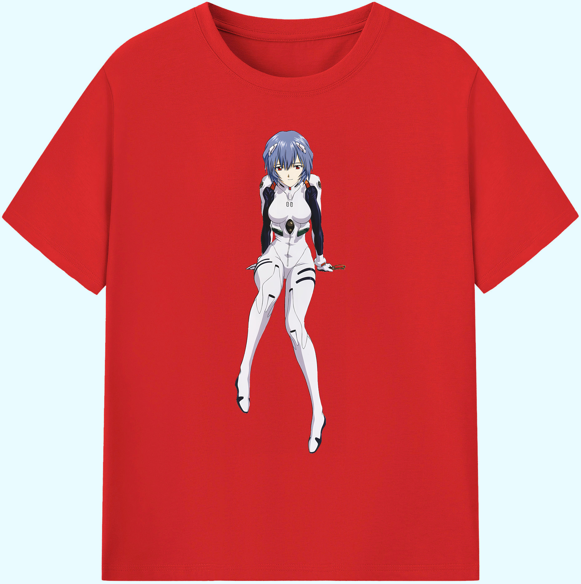 （画像用） EVA 新世紀エヴァンゲリオン 綿100％ メンズ半袖Tシャツ｜肌触りやわらか＆通気性