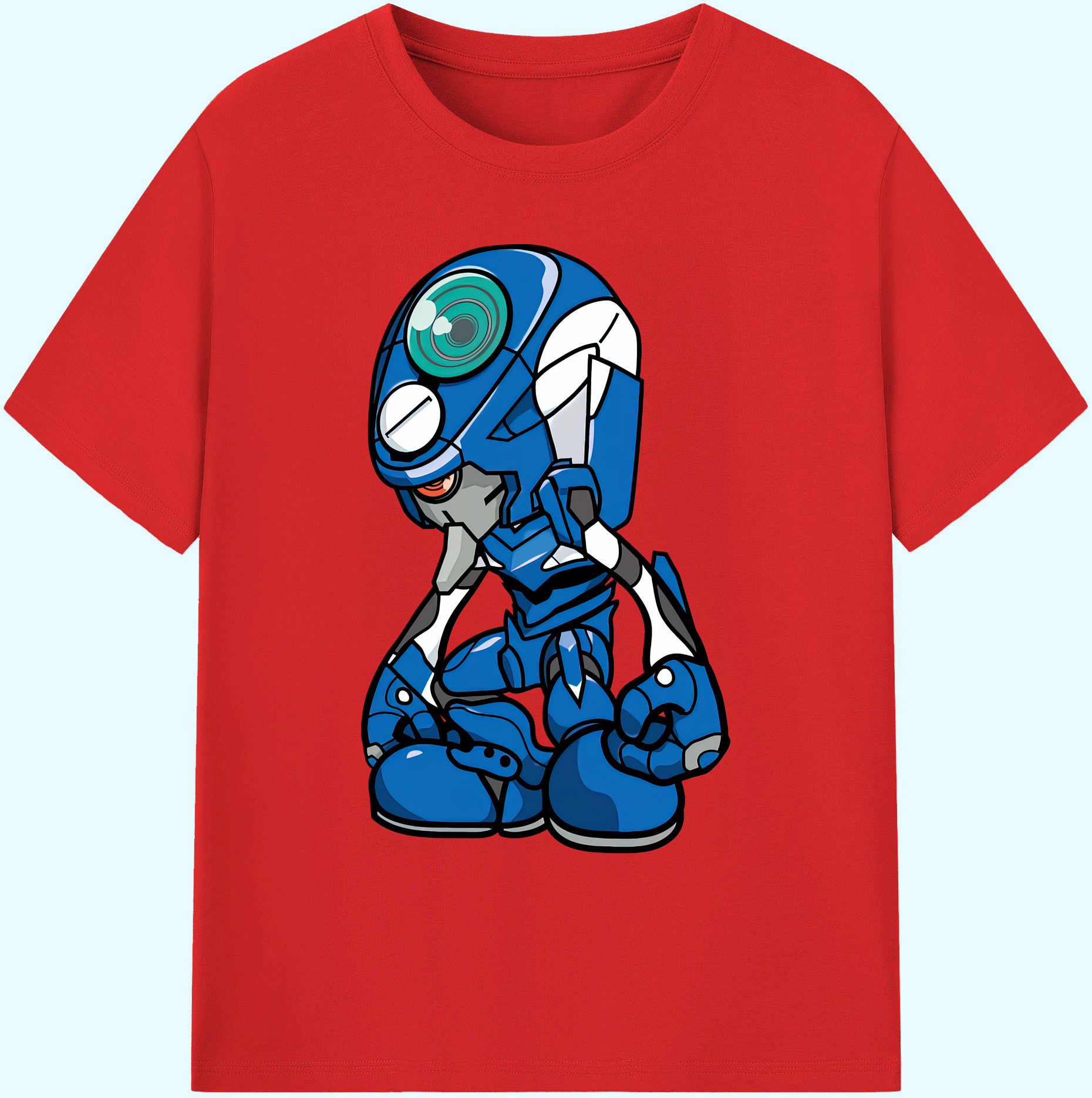（画像用） EVA 新世紀エヴァンゲリオン 綿100％ メンズ半袖Tシャツ｜肌触りやわらか＆通気性