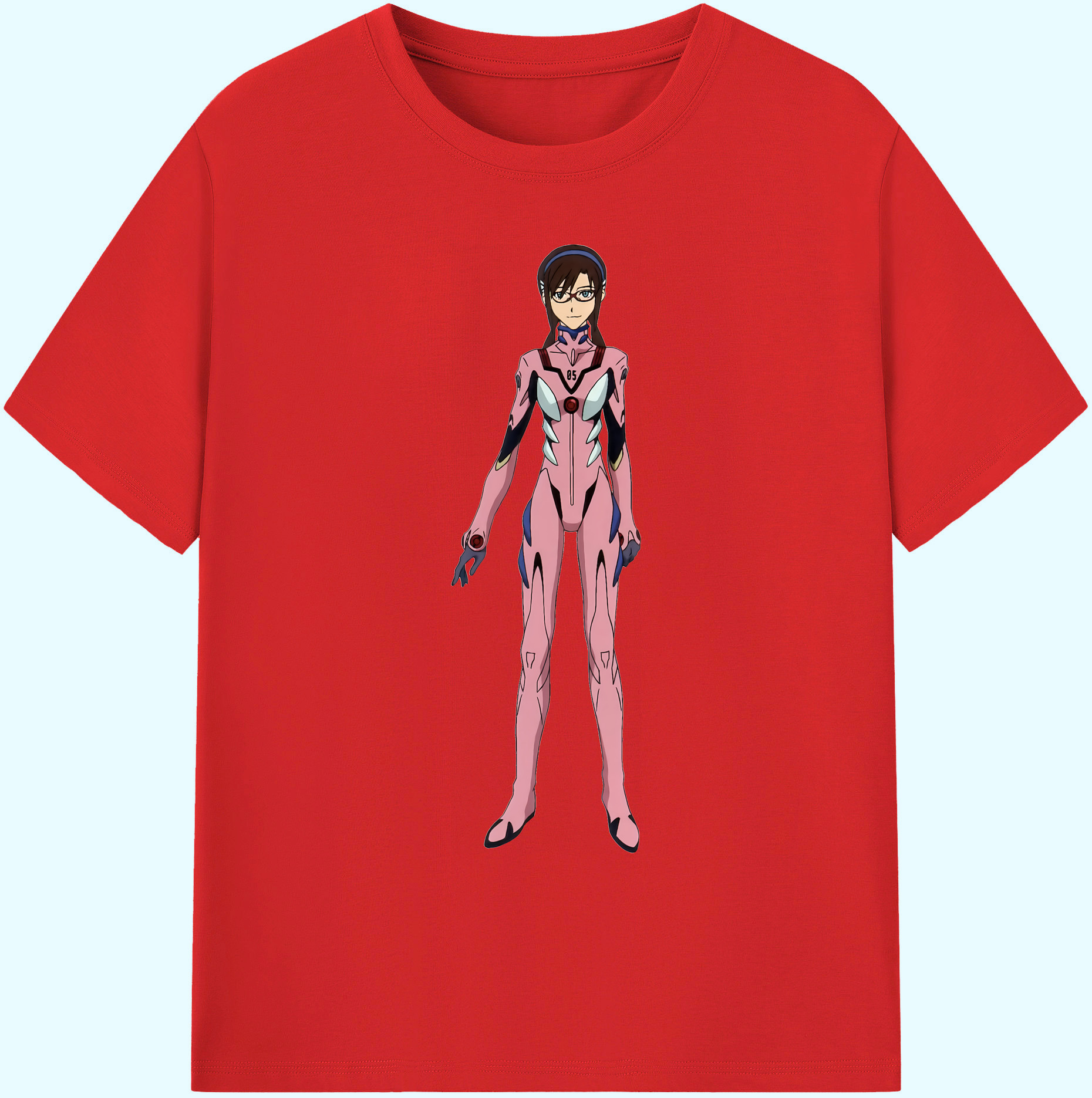 （画像用） EVA 新世紀エヴァンゲリオン 綿100％ メンズ半袖Tシャツ｜肌触りやわらか＆通気性