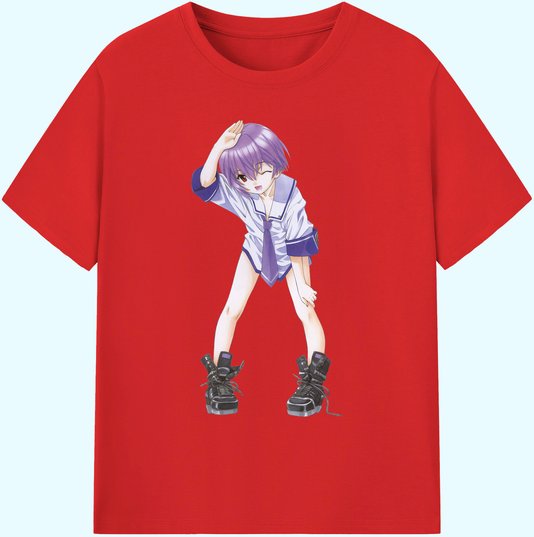 （画像用） EVA 新世紀エヴァンゲリオン 綿100％ メンズ半袖Tシャツ｜肌触りやわらか＆通気性
