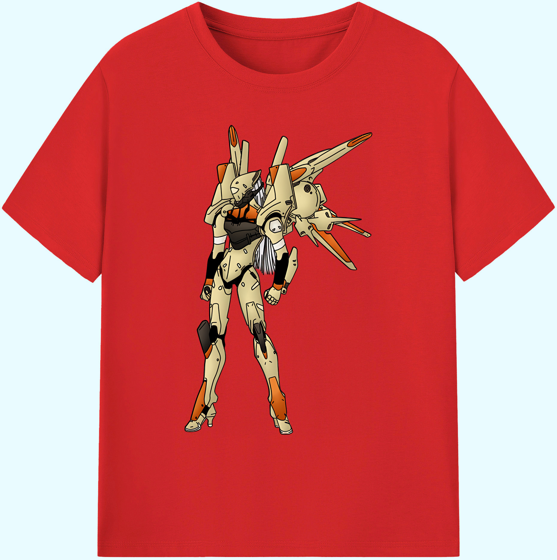 （画像用） EVA 新世紀エヴァンゲリオン 綿100％ メンズ半袖Tシャツ｜肌触りやわらか＆通気性