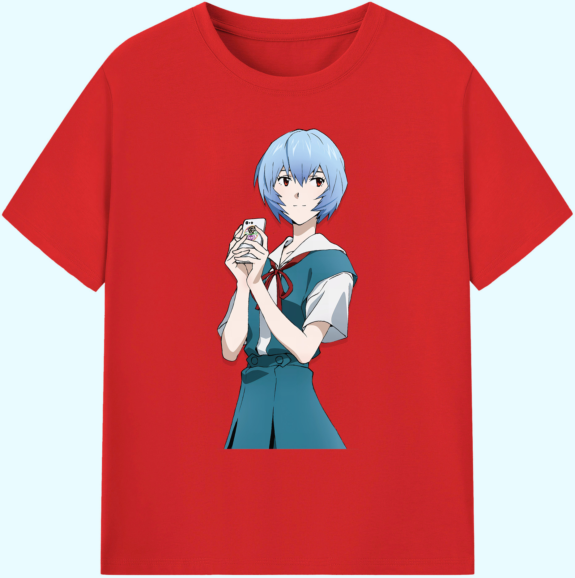 （画像用） EVA 新世紀エヴァンゲリオン 綿100％ メンズ半袖Tシャツ｜肌触りやわらか＆通気性