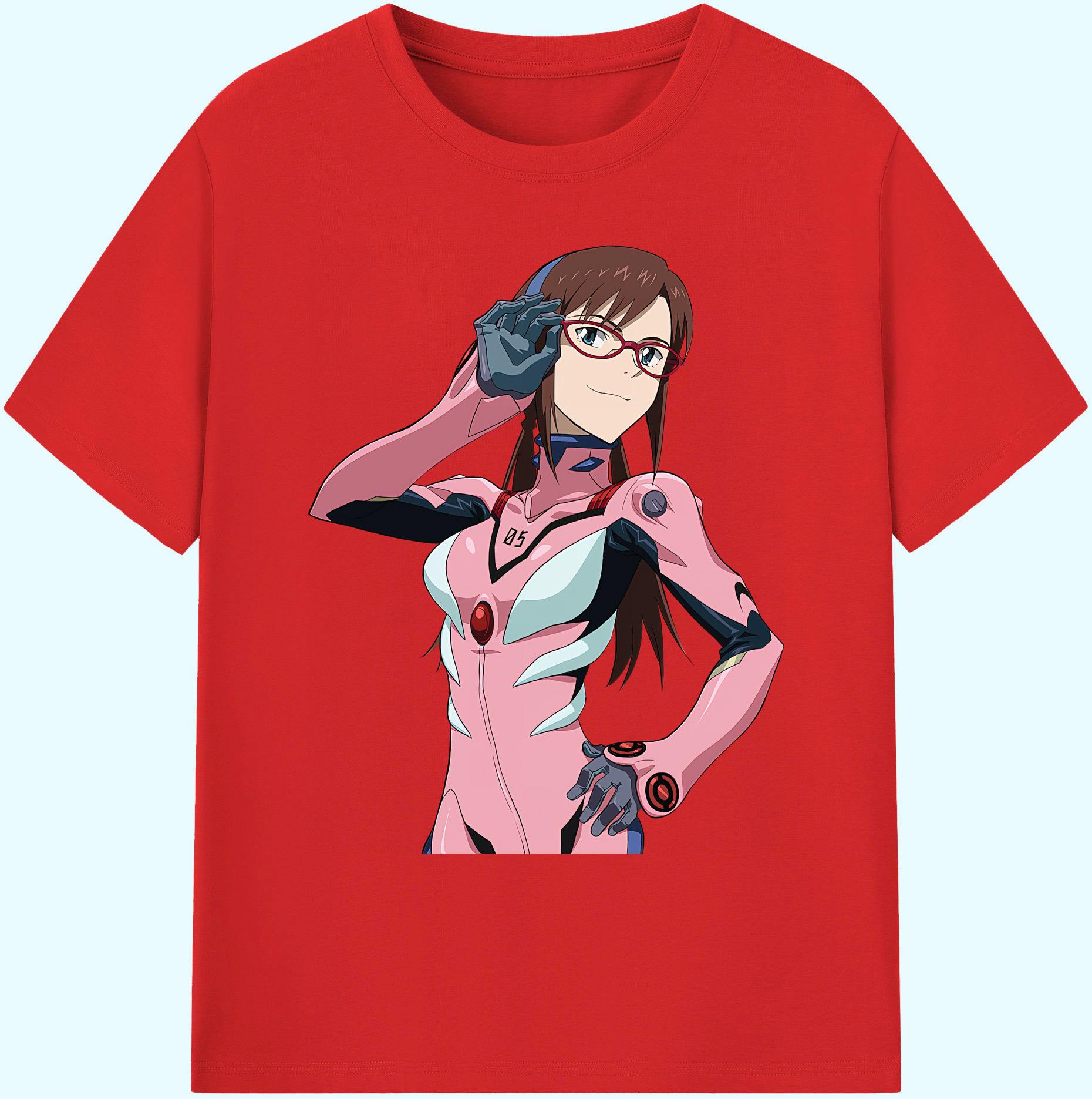 （画像用） EVA 新世紀エヴァンゲリオン 綿100％ メンズ半袖Tシャツ｜肌触りやわらか＆通気性