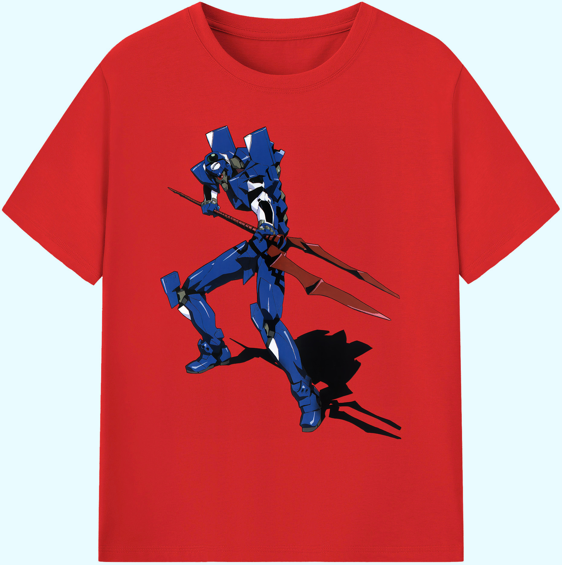 （画像用） EVA 新世紀エヴァンゲリオン 綿100％ メンズ半袖Tシャツ｜肌触りやわらか＆通気性