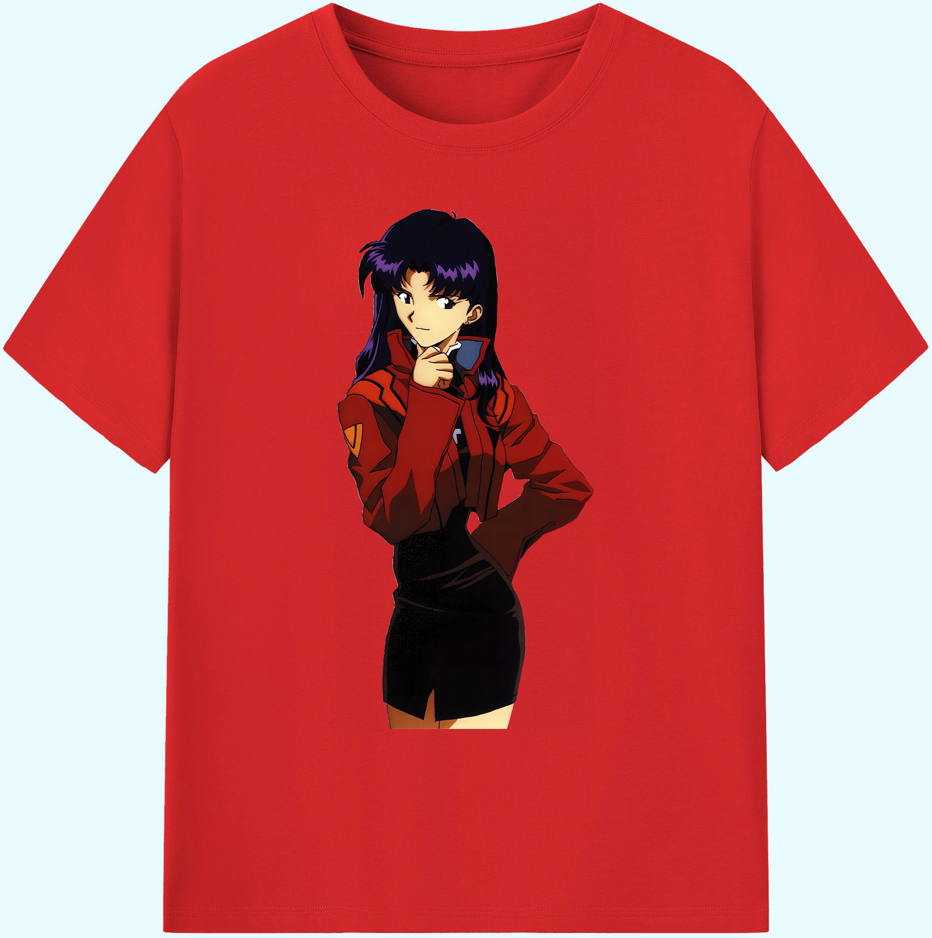 （画像用） EVA 新世紀エヴァンゲリオン 綿100％ メンズ半袖Tシャツ｜肌触りやわらか＆通気性