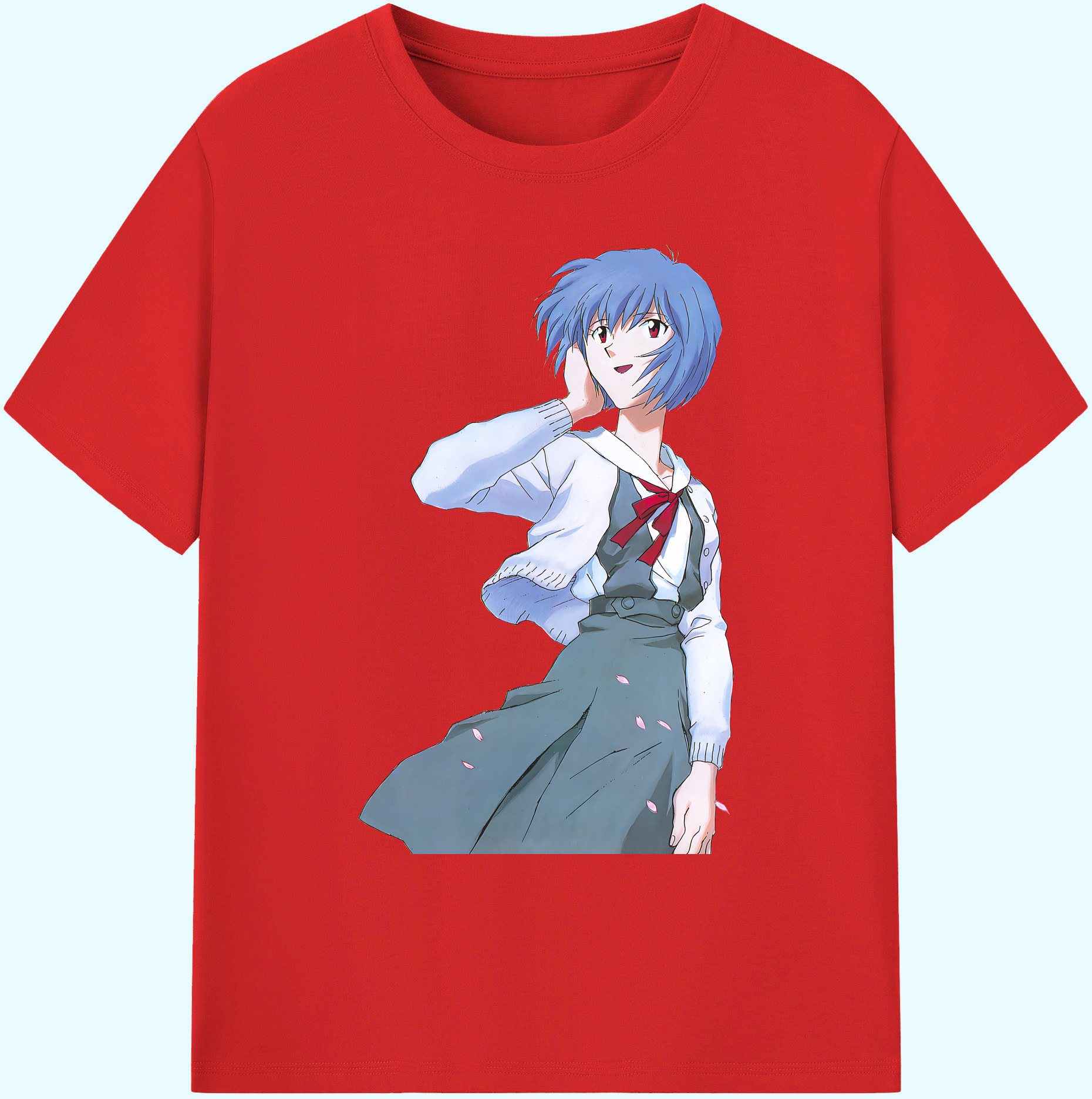 （画像用） EVA 新世紀エヴァンゲリオン 綿100％ メンズ半袖Tシャツ｜肌触りやわらか＆通気性