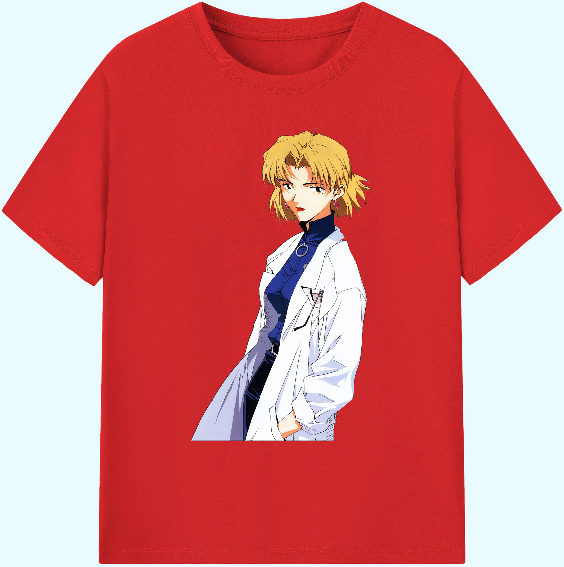 （画像用） EVA 新世紀エヴァンゲリオン 綿100％ メンズ半袖Tシャツ｜肌触りやわらか＆通気性