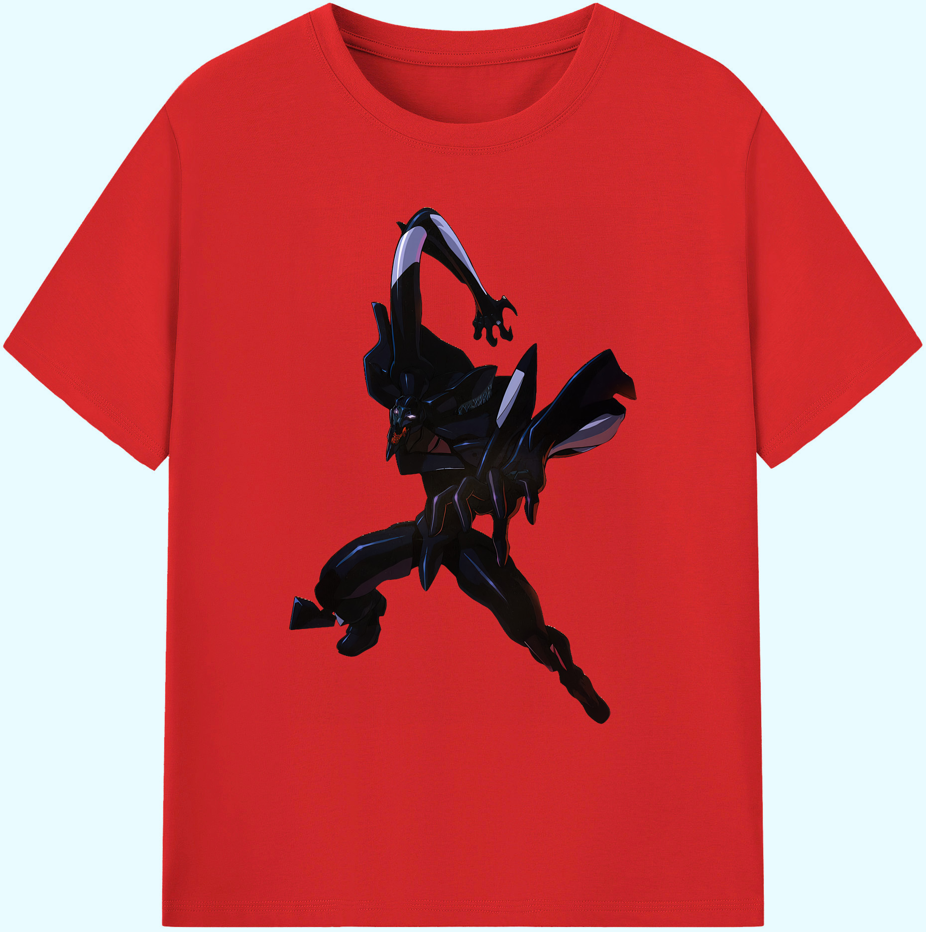 （画像用） EVA 新世紀エヴァンゲリオン 綿100％ メンズ半袖Tシャツ｜肌触りやわらか＆通気性