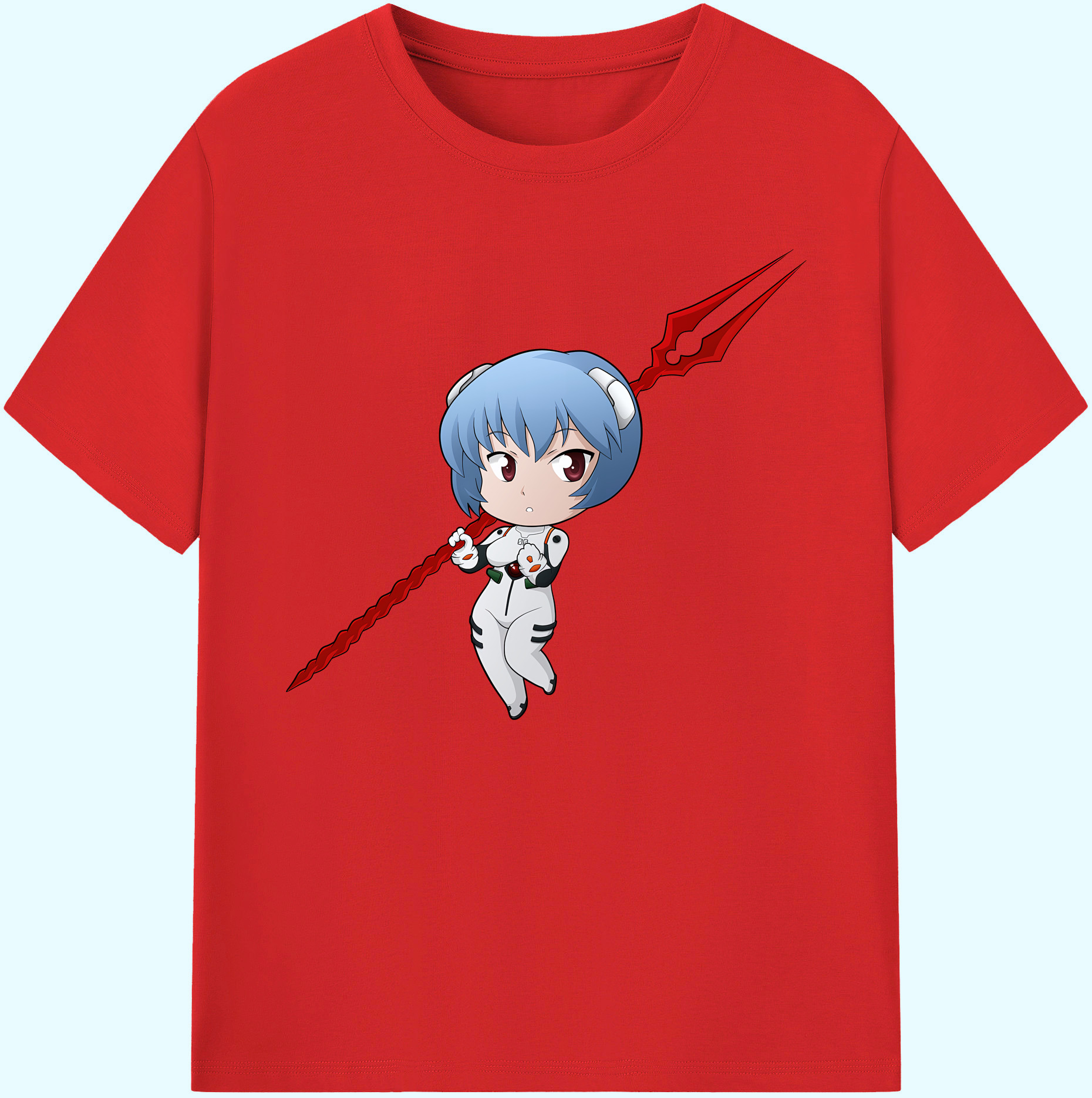 （画像用） EVA 新世紀エヴァンゲリオン 綿100％ メンズ半袖Tシャツ｜肌触りやわらか＆通気性