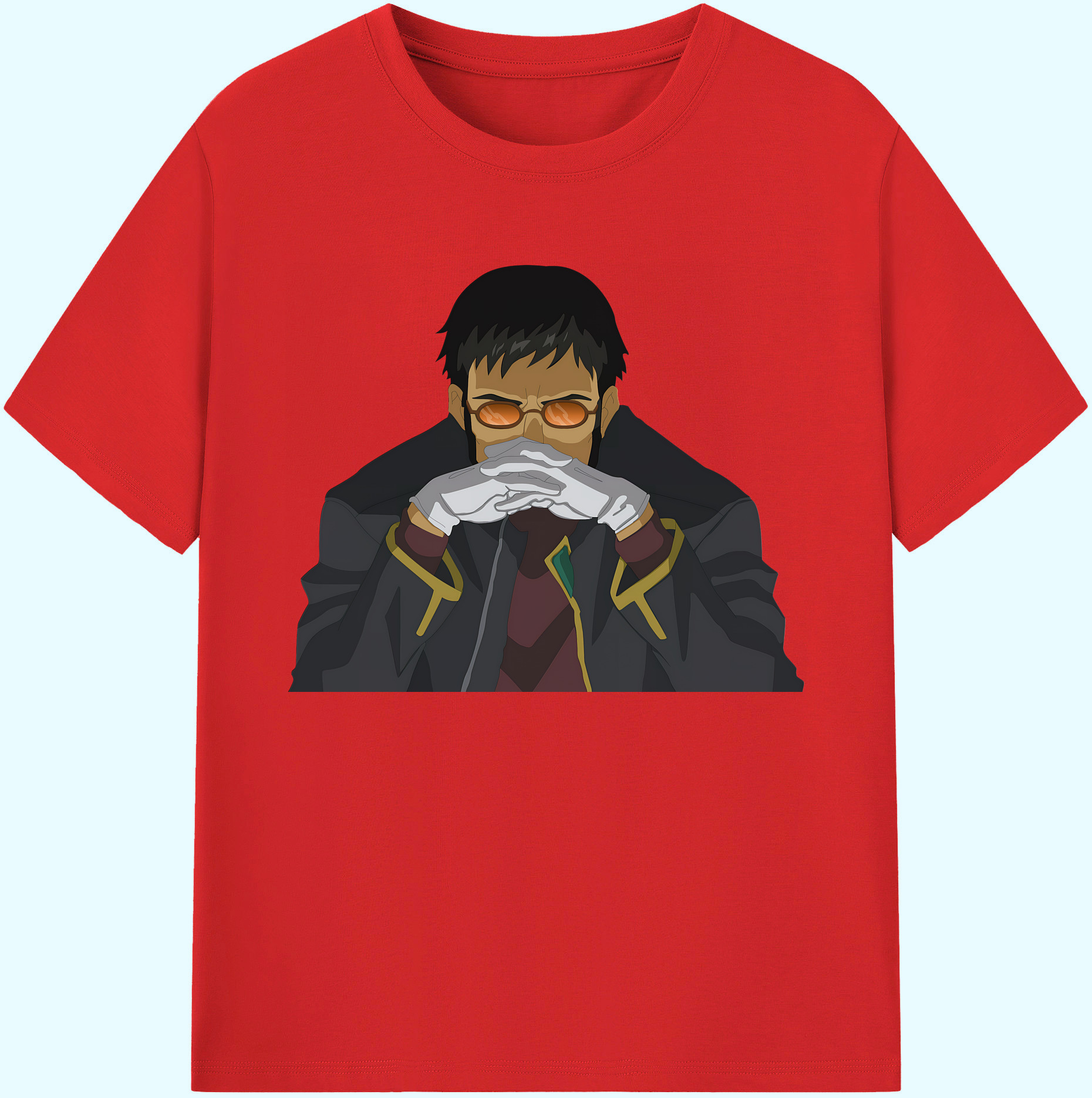 （画像用） EVA 新世紀エヴァンゲリオン 綿100％ メンズ半袖Tシャツ｜肌触りやわらか＆通気性