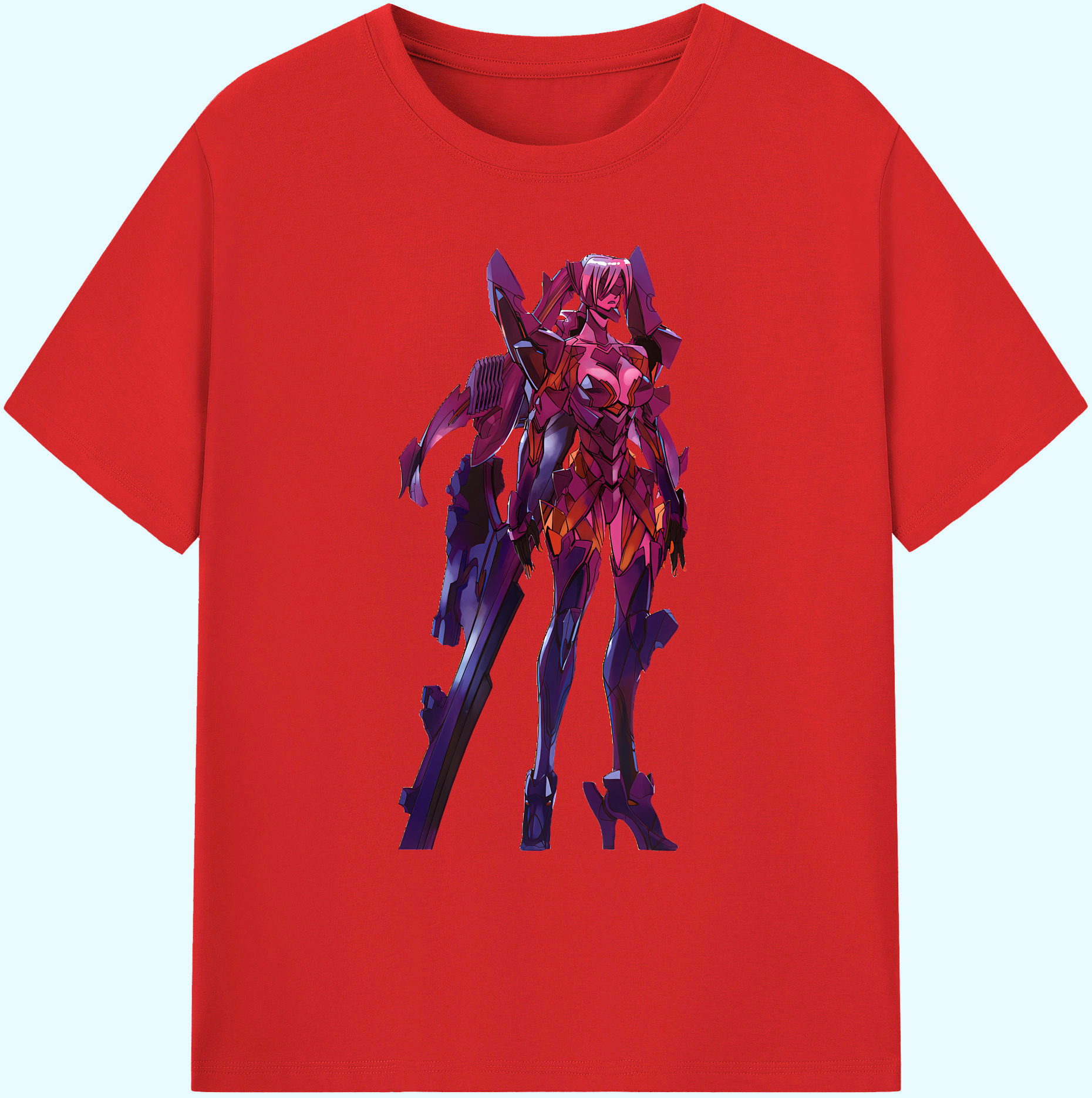 （画像用） EVA 新世紀エヴァンゲリオン 綿100％ メンズ半袖Tシャツ｜肌触りやわらか＆通気性
