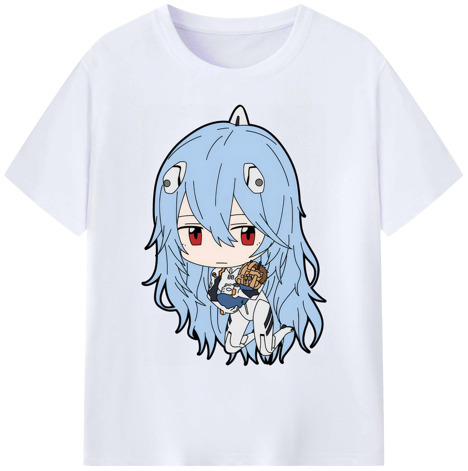 （画像用） EVA 新世紀エヴァンゲリオン 綿100％ メンズ半袖Tシャツ｜肌触りやわらか＆通気性