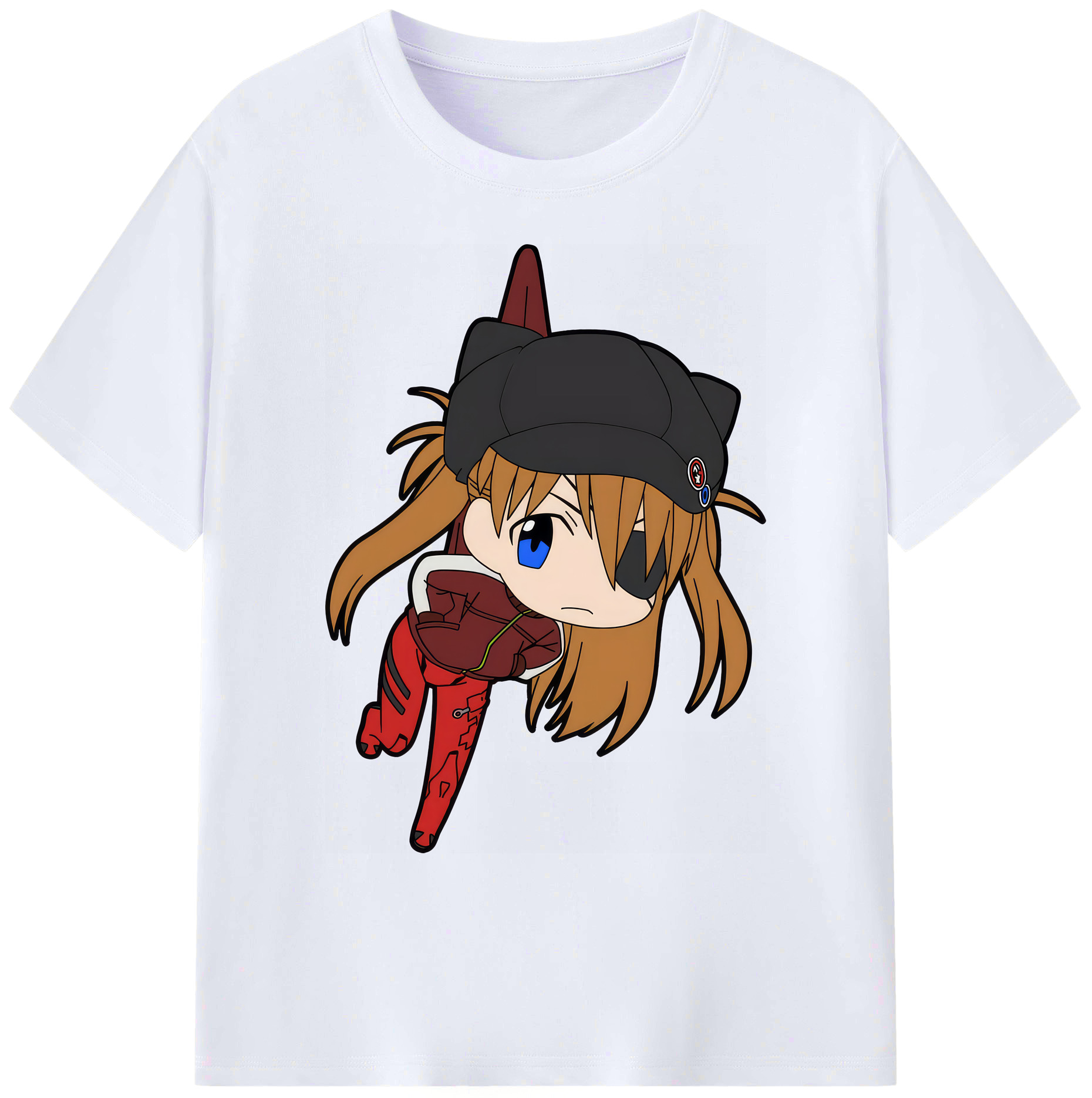 （画像用） EVA 新世紀エヴァンゲリオン 綿100％ メンズ半袖Tシャツ｜肌触りやわらか＆通気性
