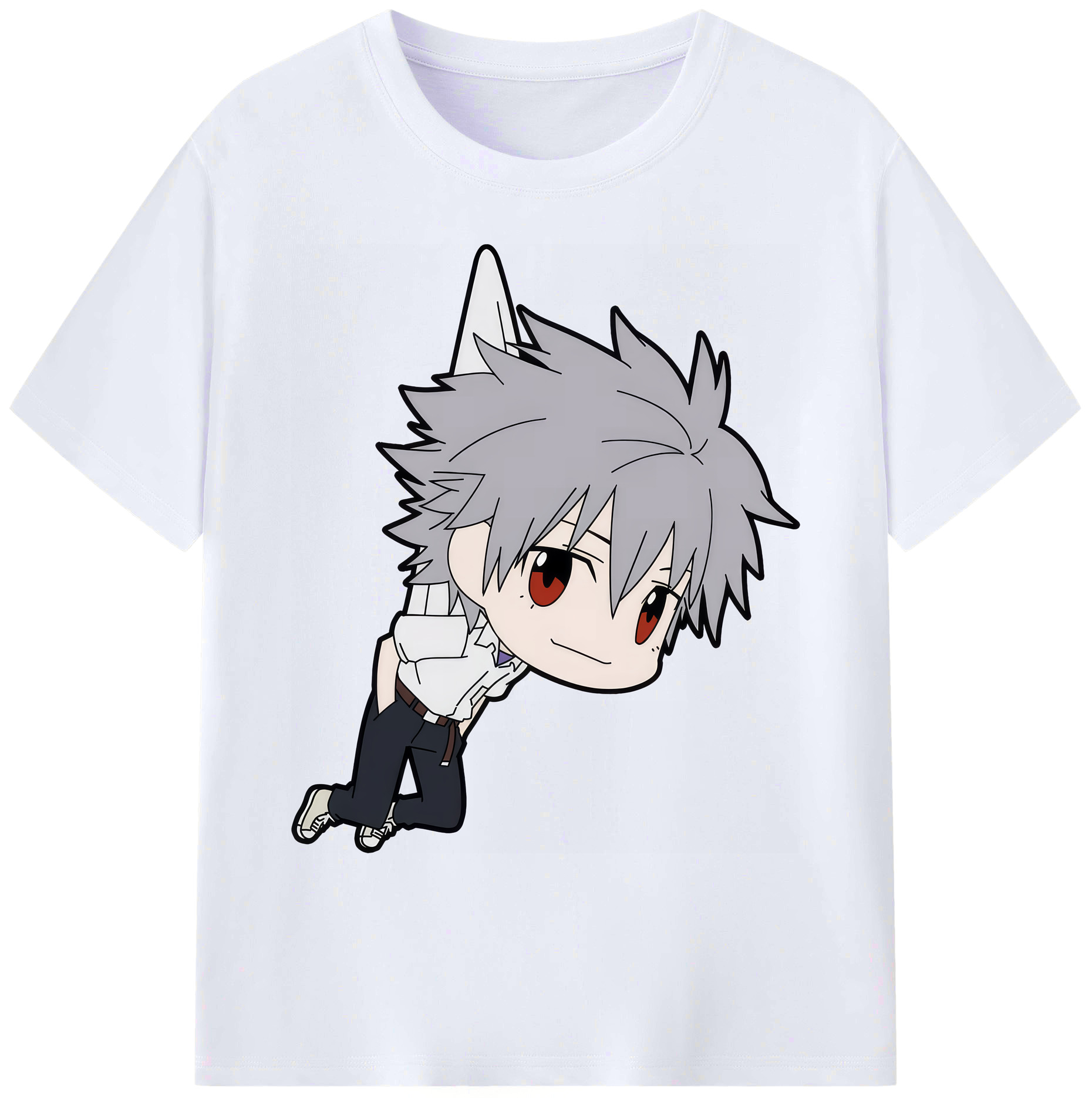 （画像用） EVA 新世紀エヴァンゲリオン 綿100％ メンズ半袖Tシャツ｜肌触りやわらか＆通気性