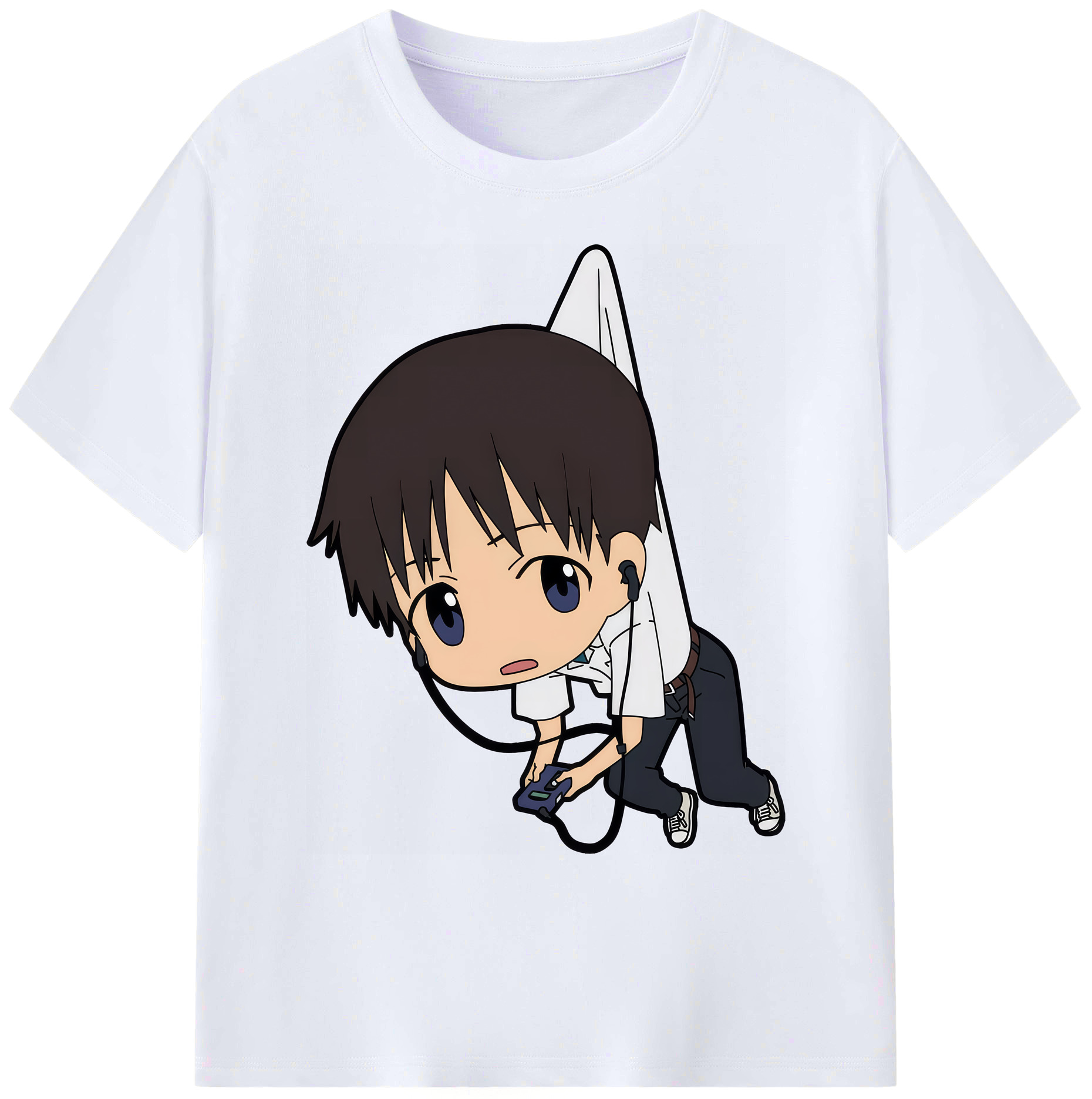 （画像用） EVA 新世紀エヴァンゲリオン 綿100％ メンズ半袖Tシャツ｜肌触りやわらか＆通気性