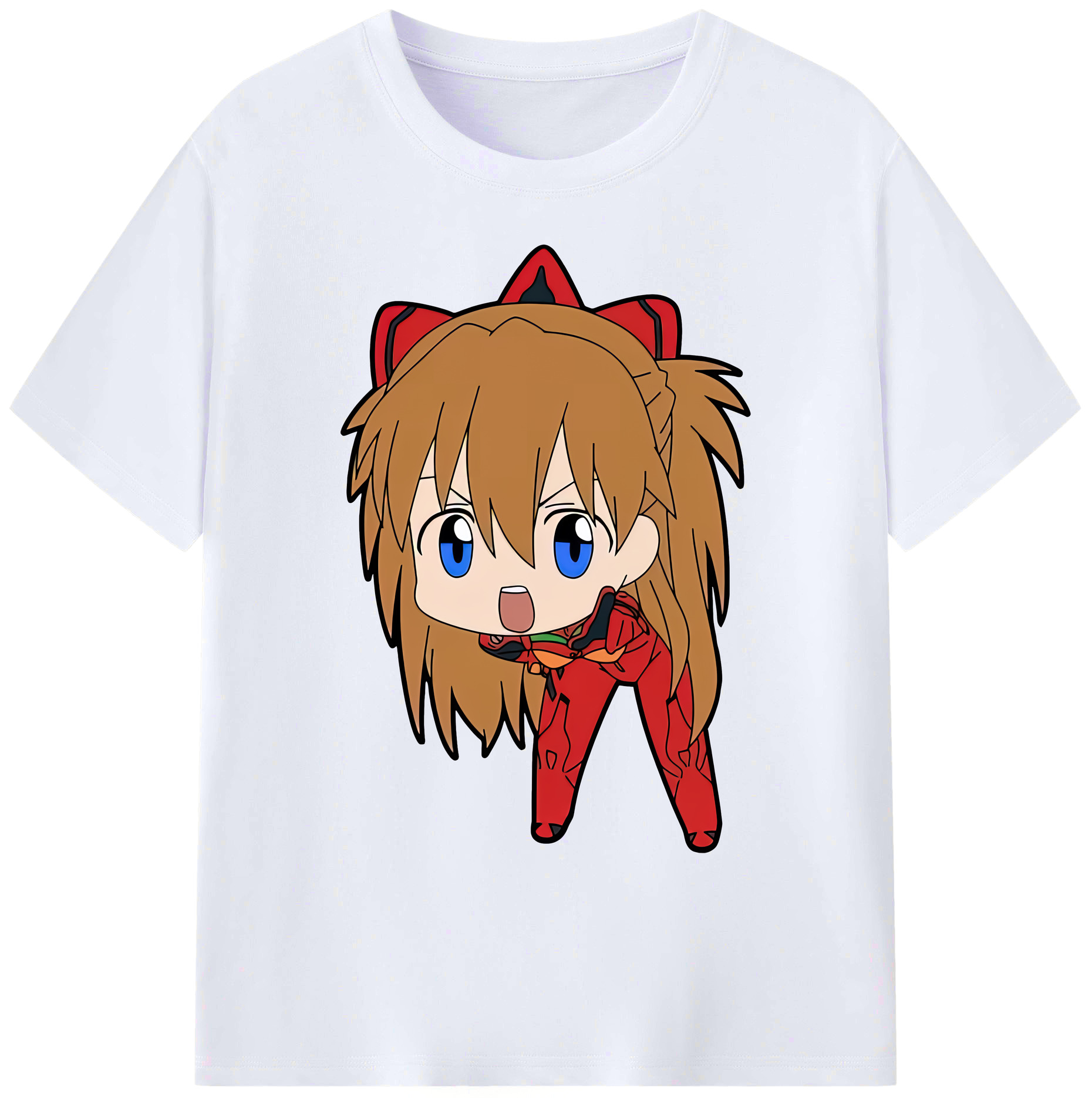 （画像用） EVA 新世紀エヴァンゲリオン 綿100％ メンズ半袖Tシャツ｜肌触りやわらか＆通気性