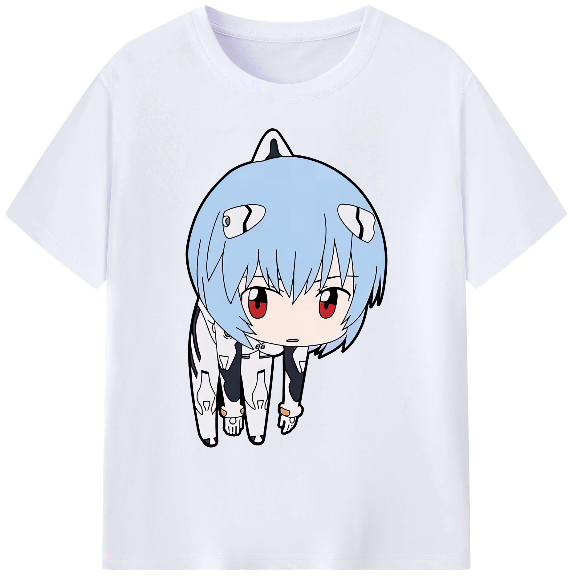 （画像用） EVA 新世紀エヴァンゲリオン 綿100％ メンズ半袖Tシャツ｜肌触りやわらか＆通気性