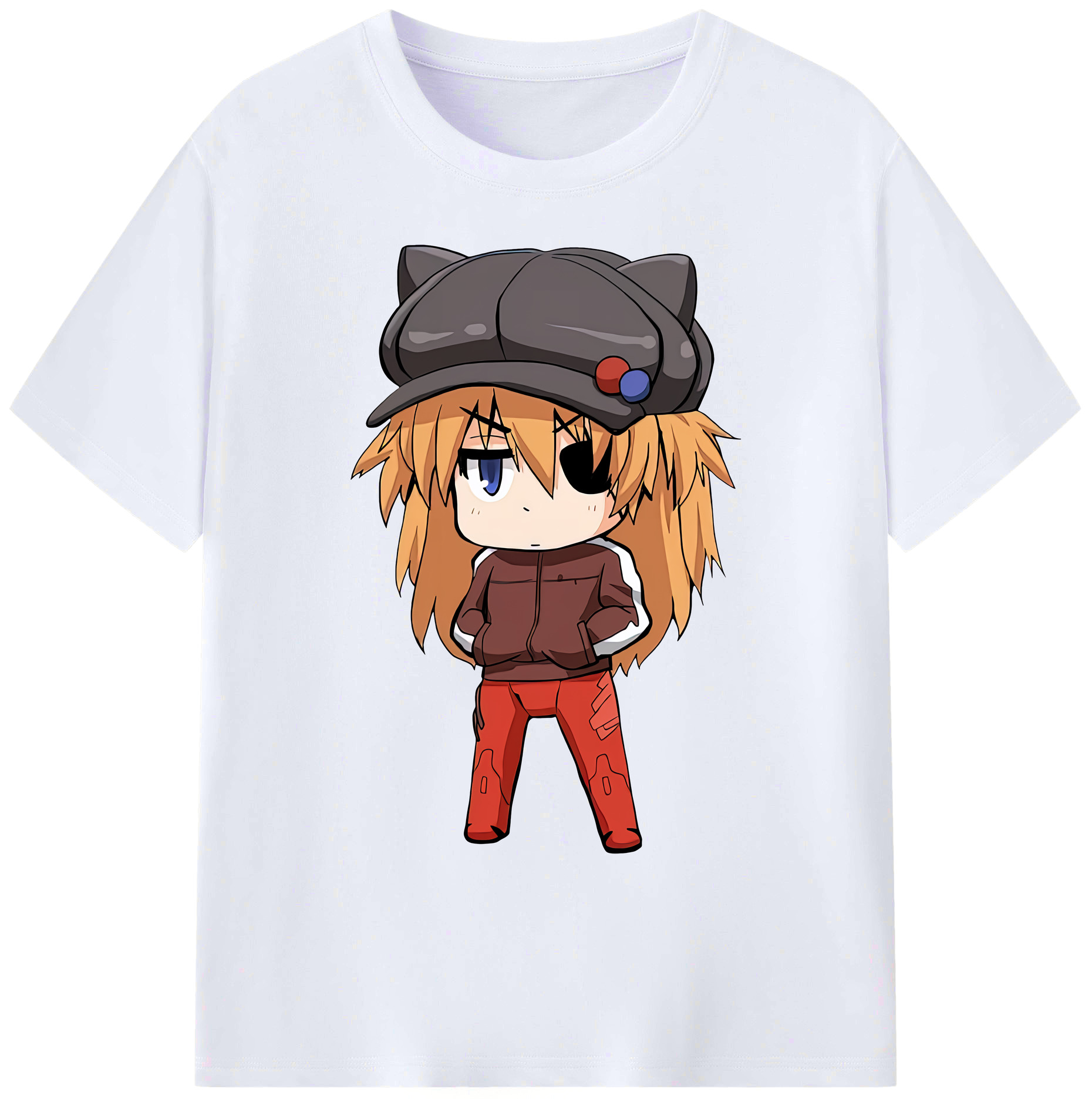 （画像用） EVA 新世紀エヴァンゲリオン 綿100％ メンズ半袖Tシャツ｜肌触りやわらか＆通気性