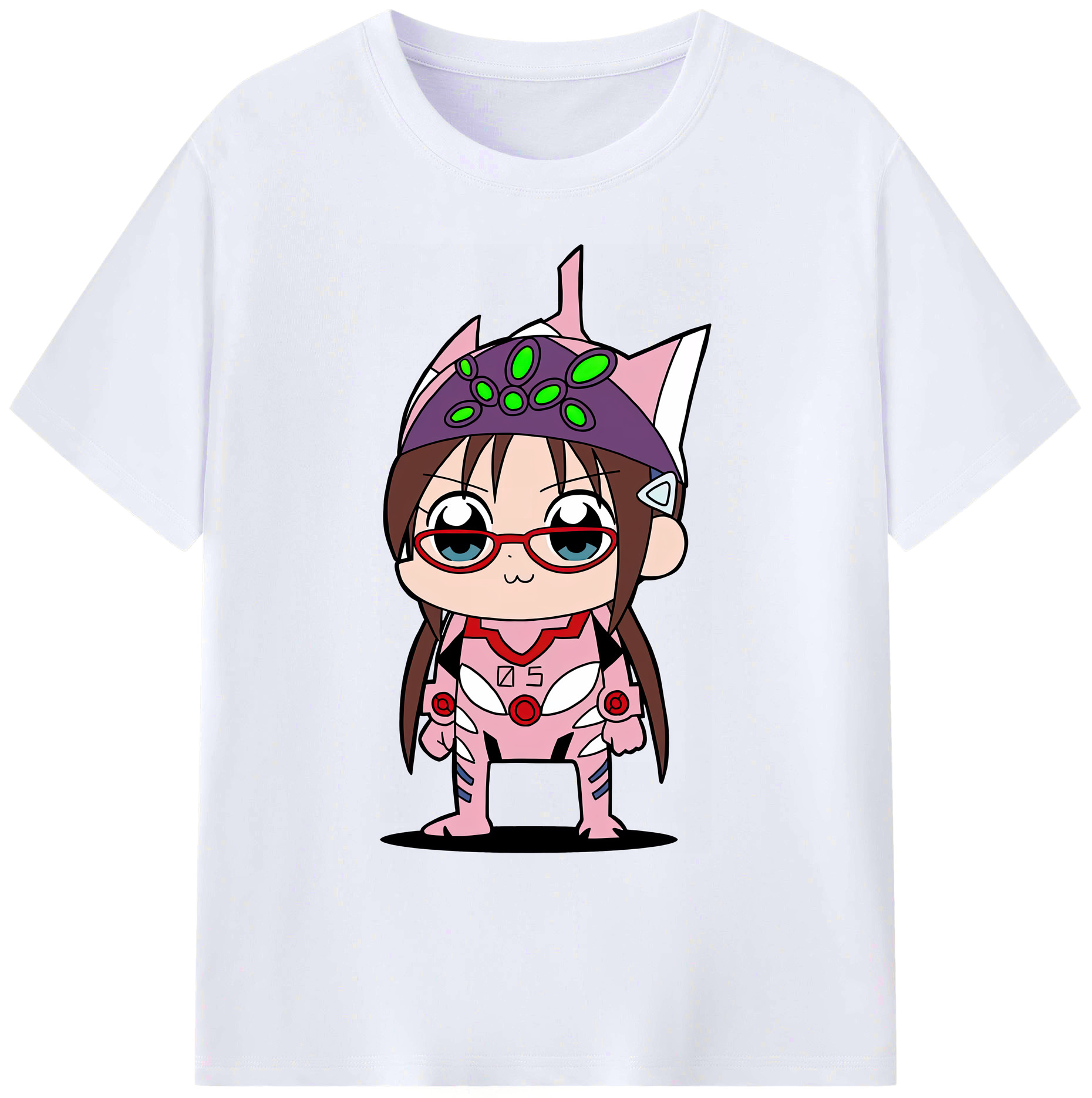 （画像用） EVA 新世紀エヴァンゲリオン 綿100％ メンズ半袖Tシャツ｜肌触りやわらか＆通気性