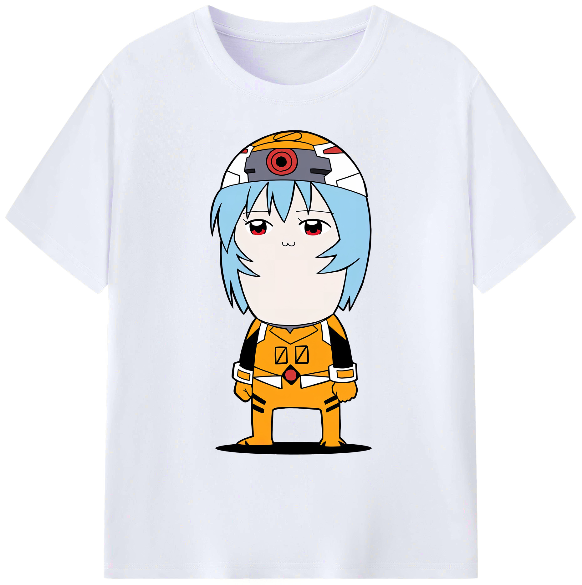 （画像用） EVA 新世紀エヴァンゲリオン 綿100％ メンズ半袖Tシャツ｜肌触りやわらか＆通気性