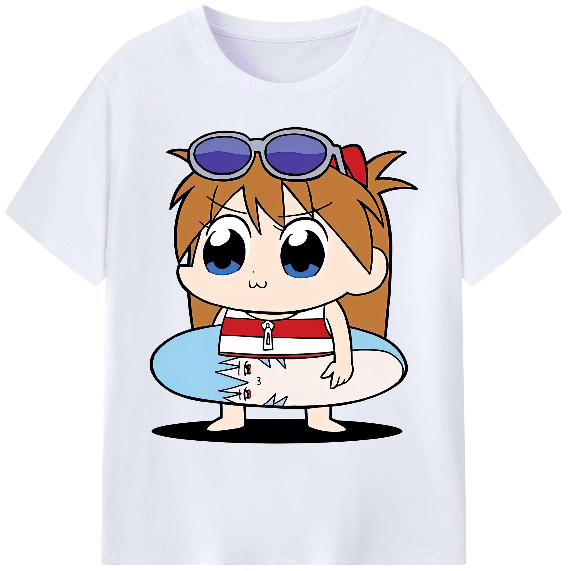 （画像用） EVA 新世紀エヴァンゲリオン 綿100％ メンズ半袖Tシャツ｜肌触りやわらか＆通気性