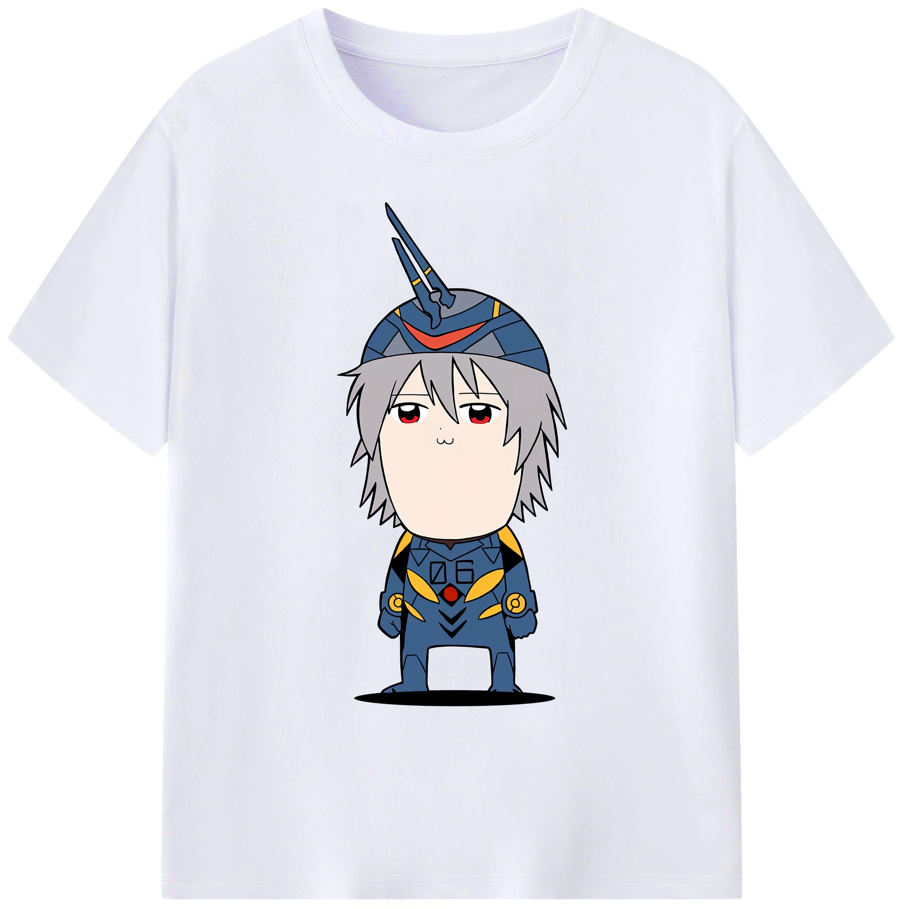 （画像用） EVA 新世紀エヴァンゲリオン 綿100％ メンズ半袖Tシャツ｜肌触りやわらか＆通気性