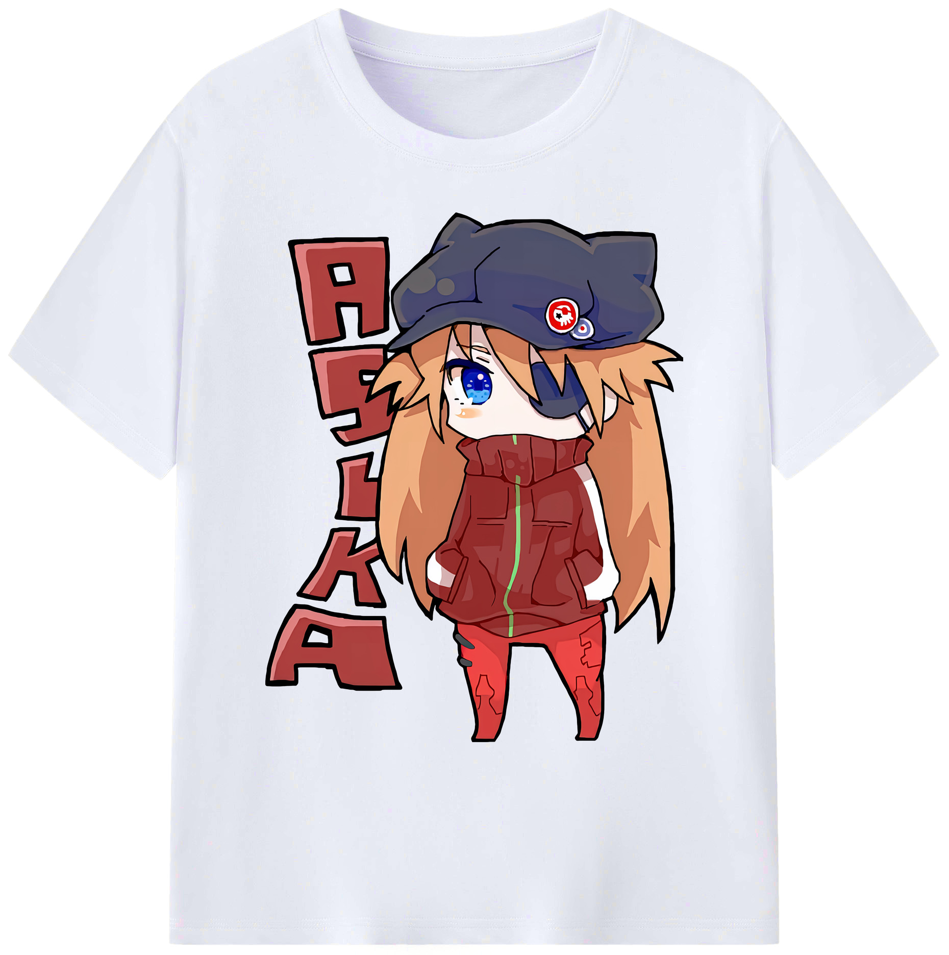 （画像用） EVA 新世紀エヴァンゲリオン 綿100％ メンズ半袖Tシャツ｜肌触りやわらか＆通気性