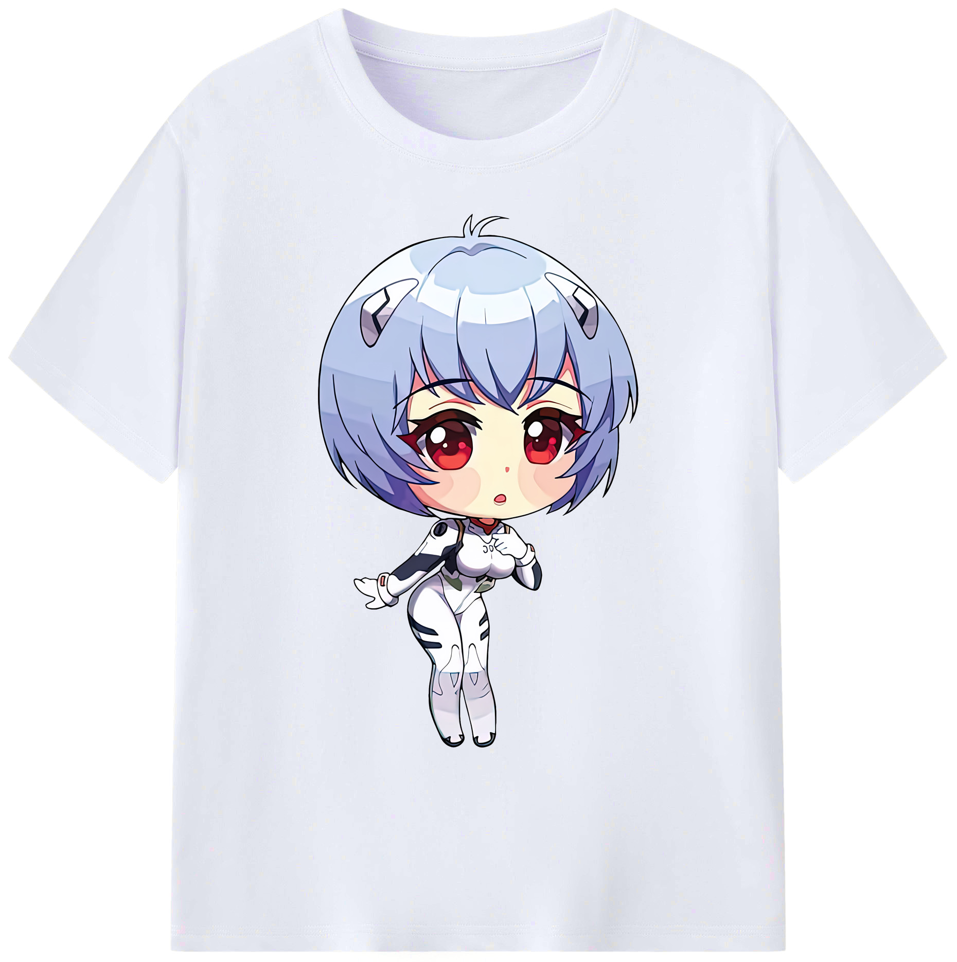 （画像用） EVA 新世紀エヴァンゲリオン 綿100％ メンズ半袖Tシャツ｜肌触りやわらか＆通気性