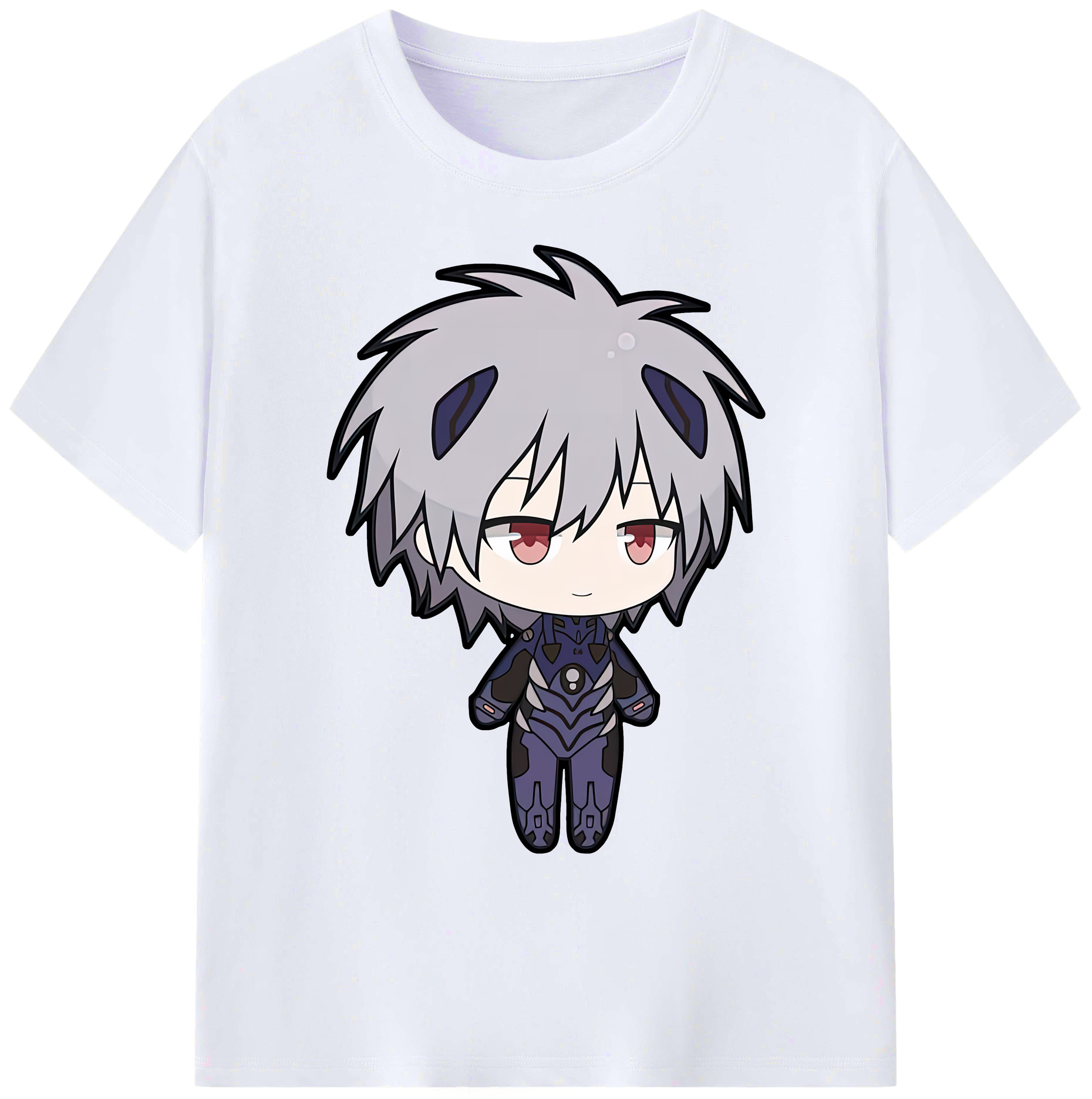 （画像用） EVA 新世紀エヴァンゲリオン 綿100％ メンズ半袖Tシャツ｜肌触りやわらか＆通気性