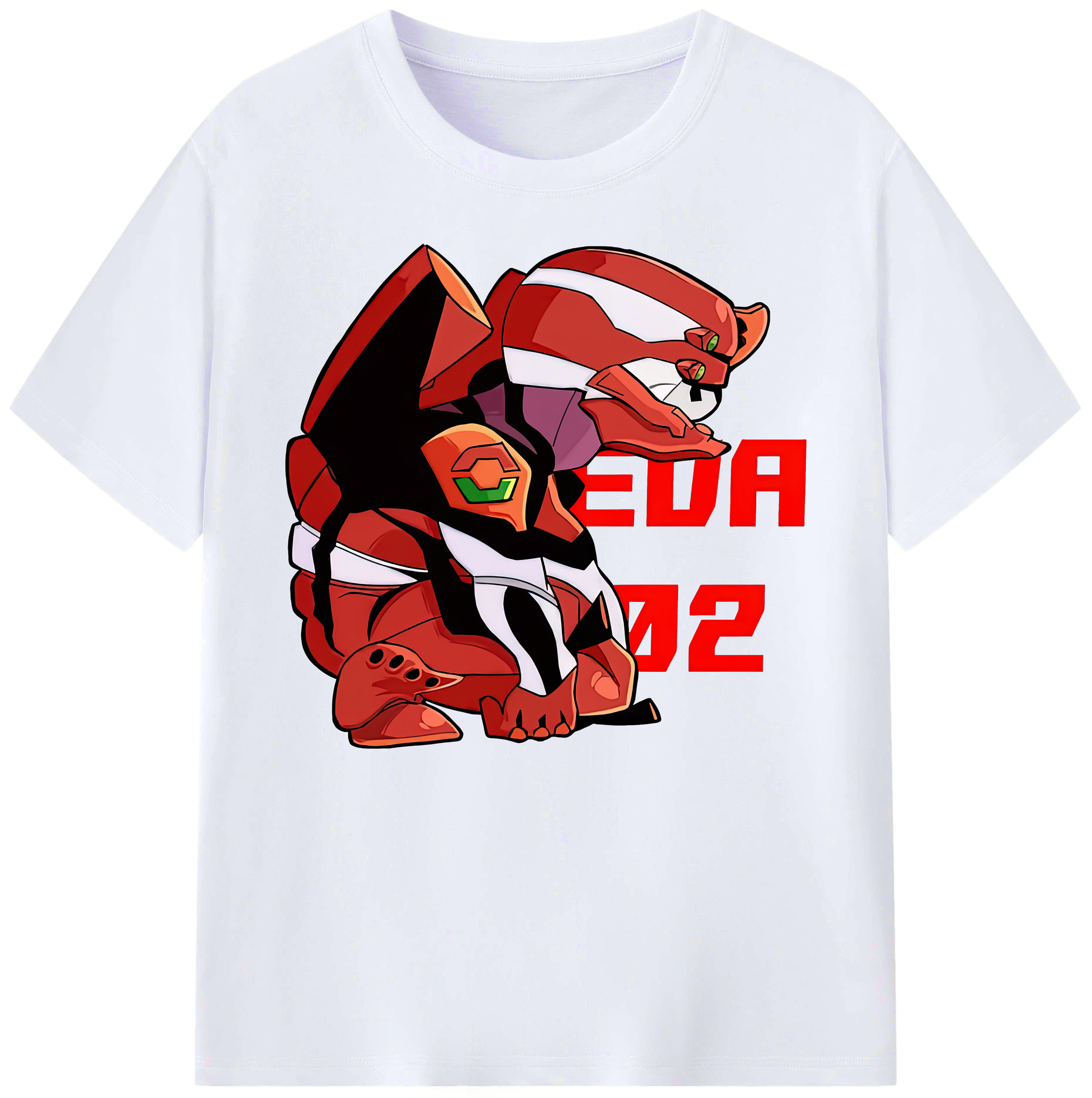 （画像用） EVA 新世紀エヴァンゲリオン 綿100％ メンズ半袖Tシャツ｜肌触りやわらか＆通気性