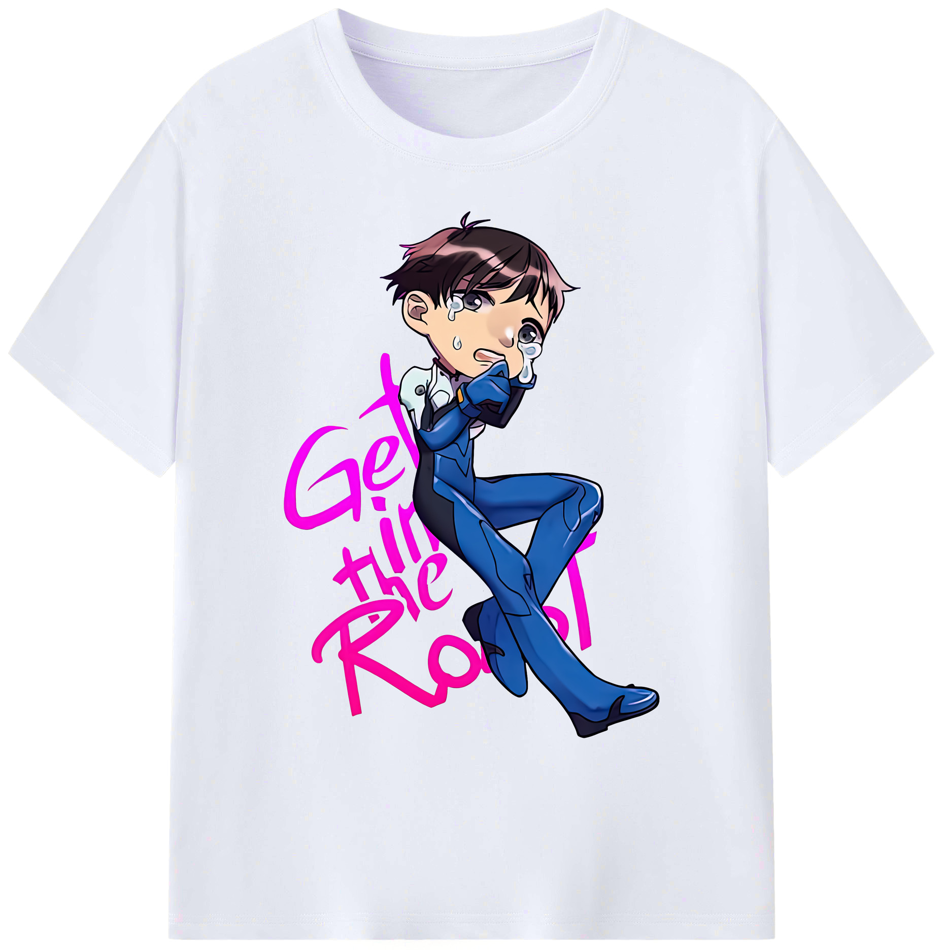 （画像用） EVA 新世紀エヴァンゲリオン 綿100％ メンズ半袖Tシャツ｜肌触りやわらか＆通気性