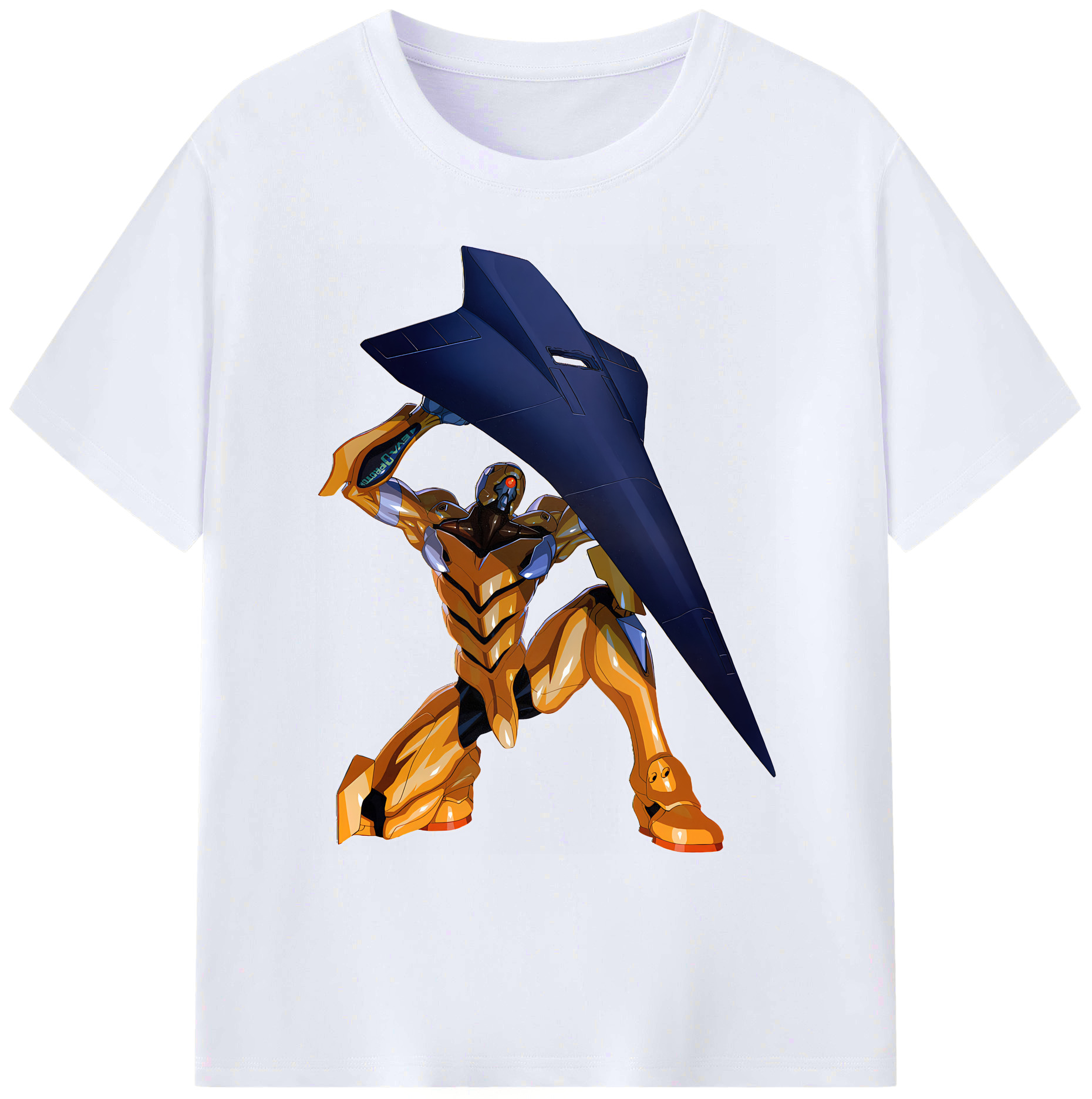 （画像用） EVA 新世紀エヴァンゲリオン 綿100％ メンズ半袖Tシャツ｜肌触りやわらか＆通気性
