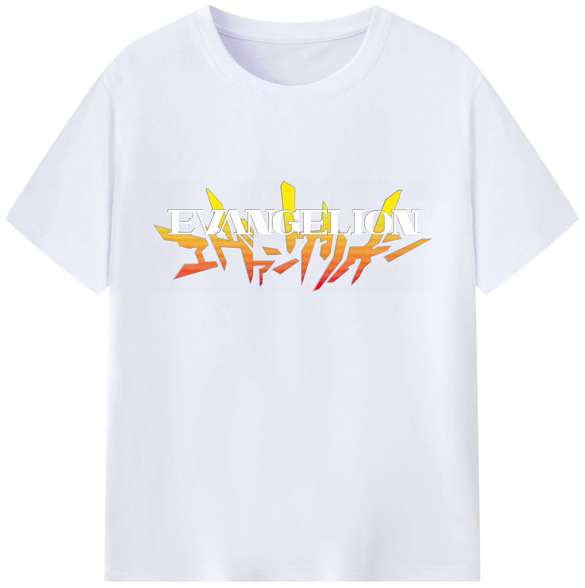 （画像用） EVA 新世紀エヴァンゲリオン 綿100％ メンズ半袖Tシャツ｜肌触りやわらか＆通気性